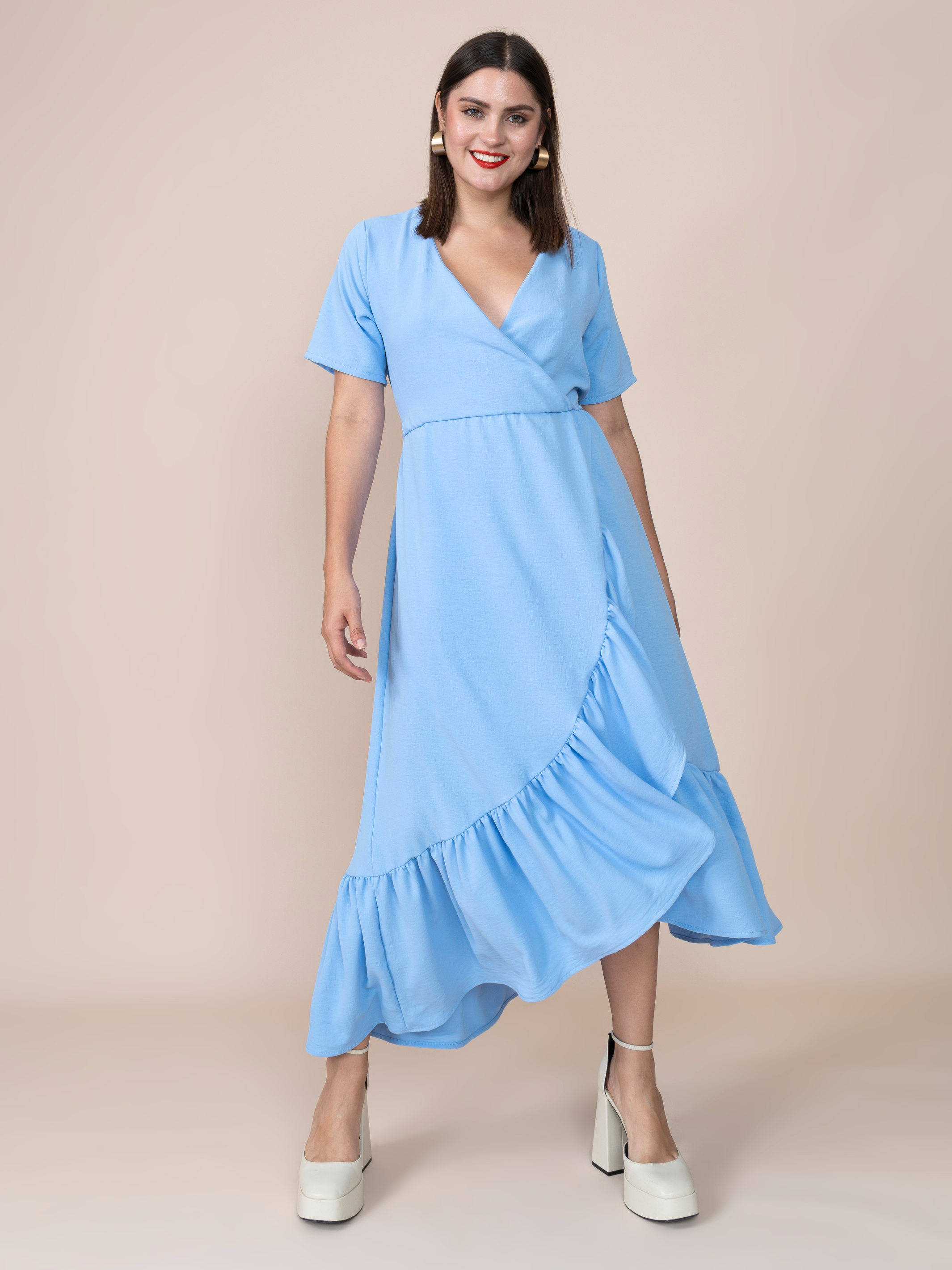 Nicole Cream Dress