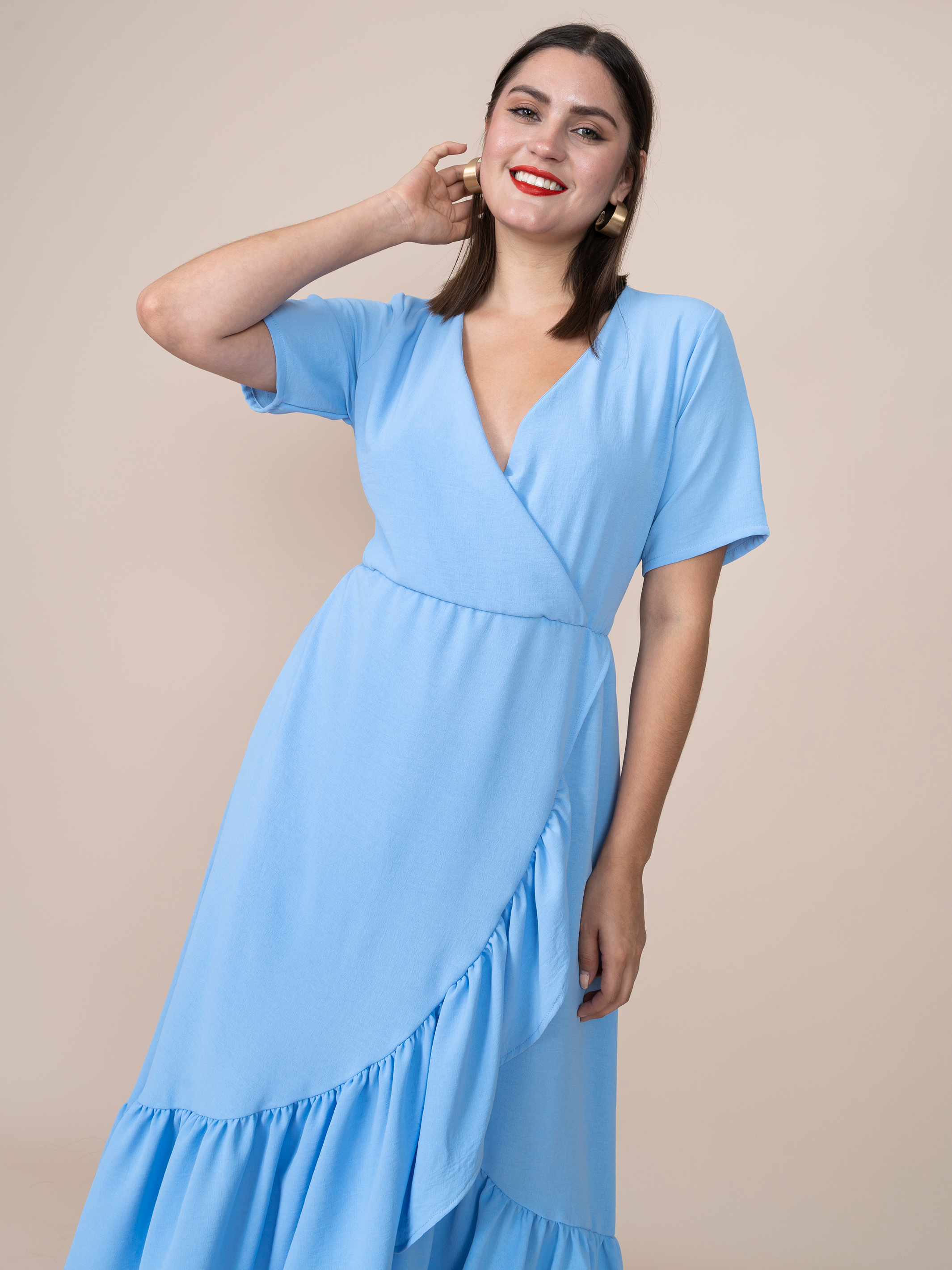 Nicole Cream Dress