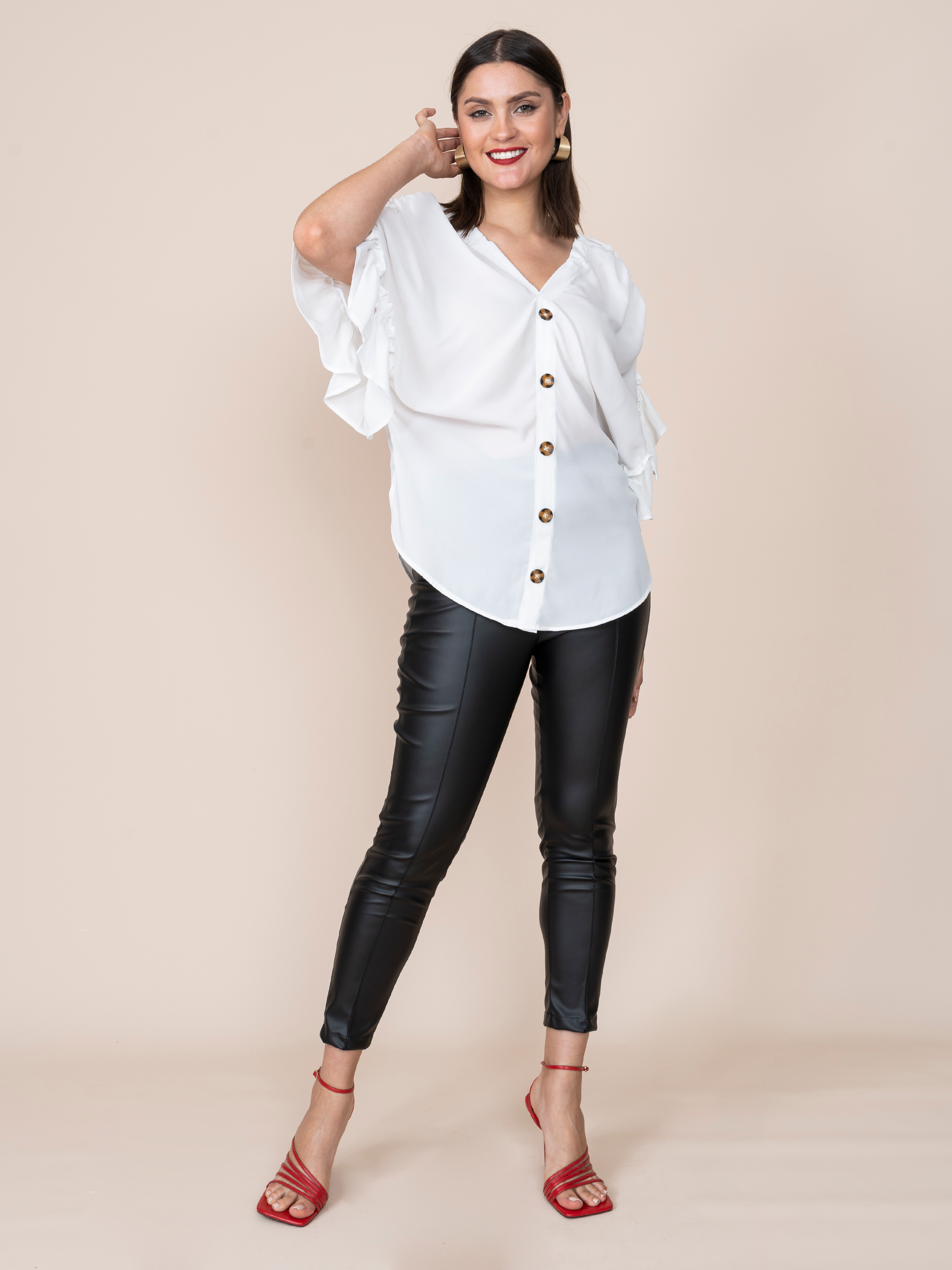 White Magnolia Blouse