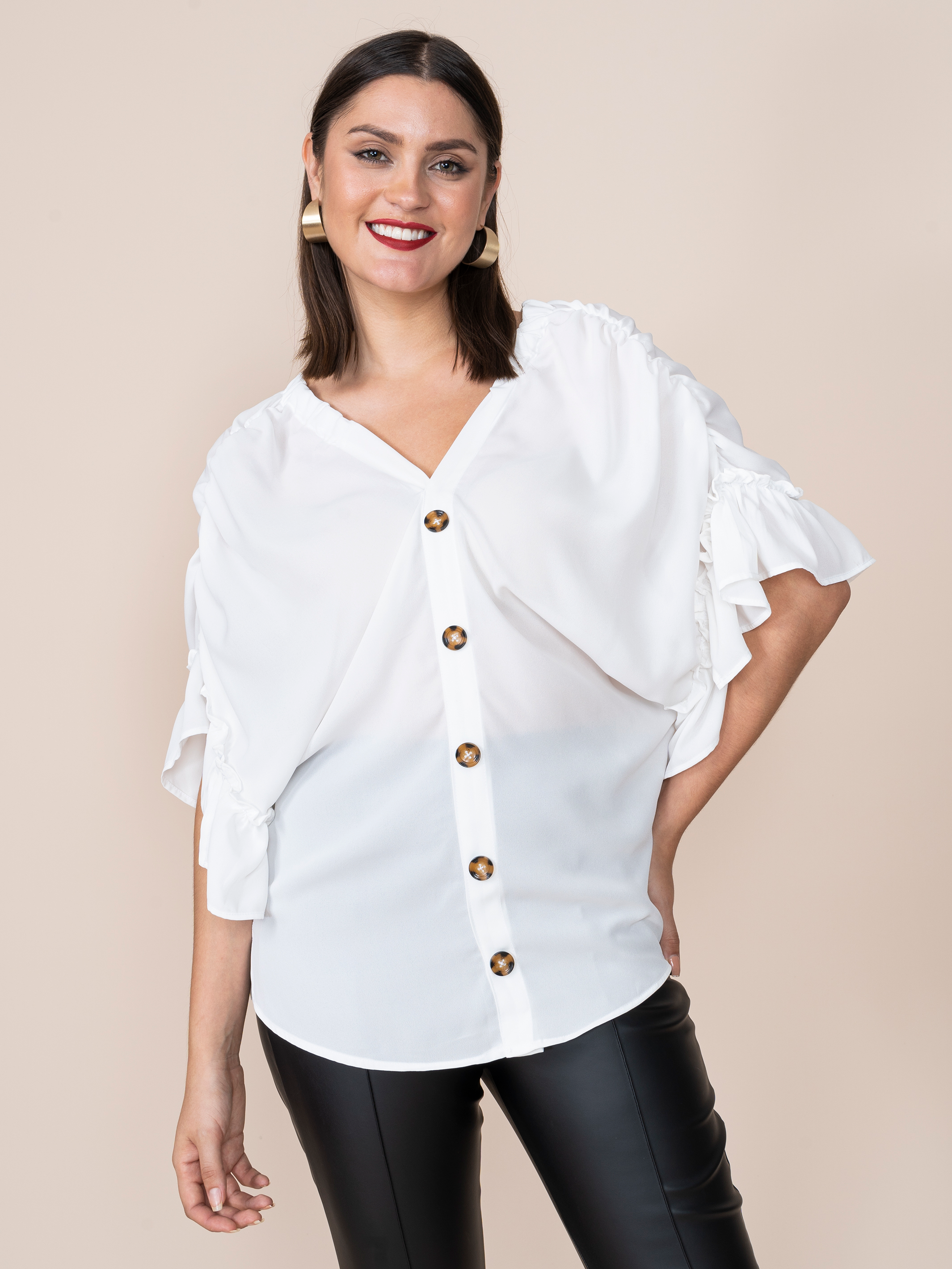 White Magnolia Blouse