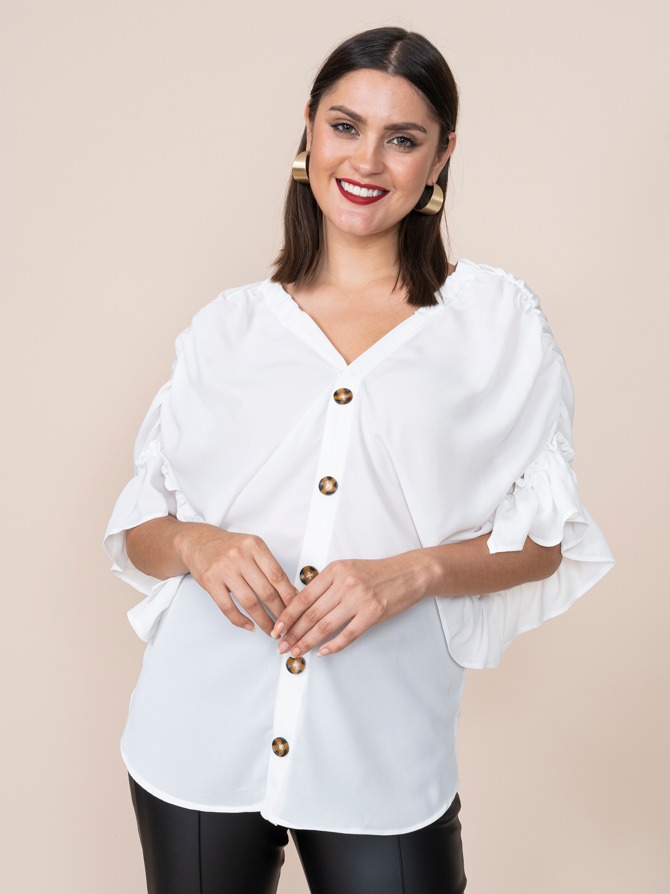 White Magnolia Blouse