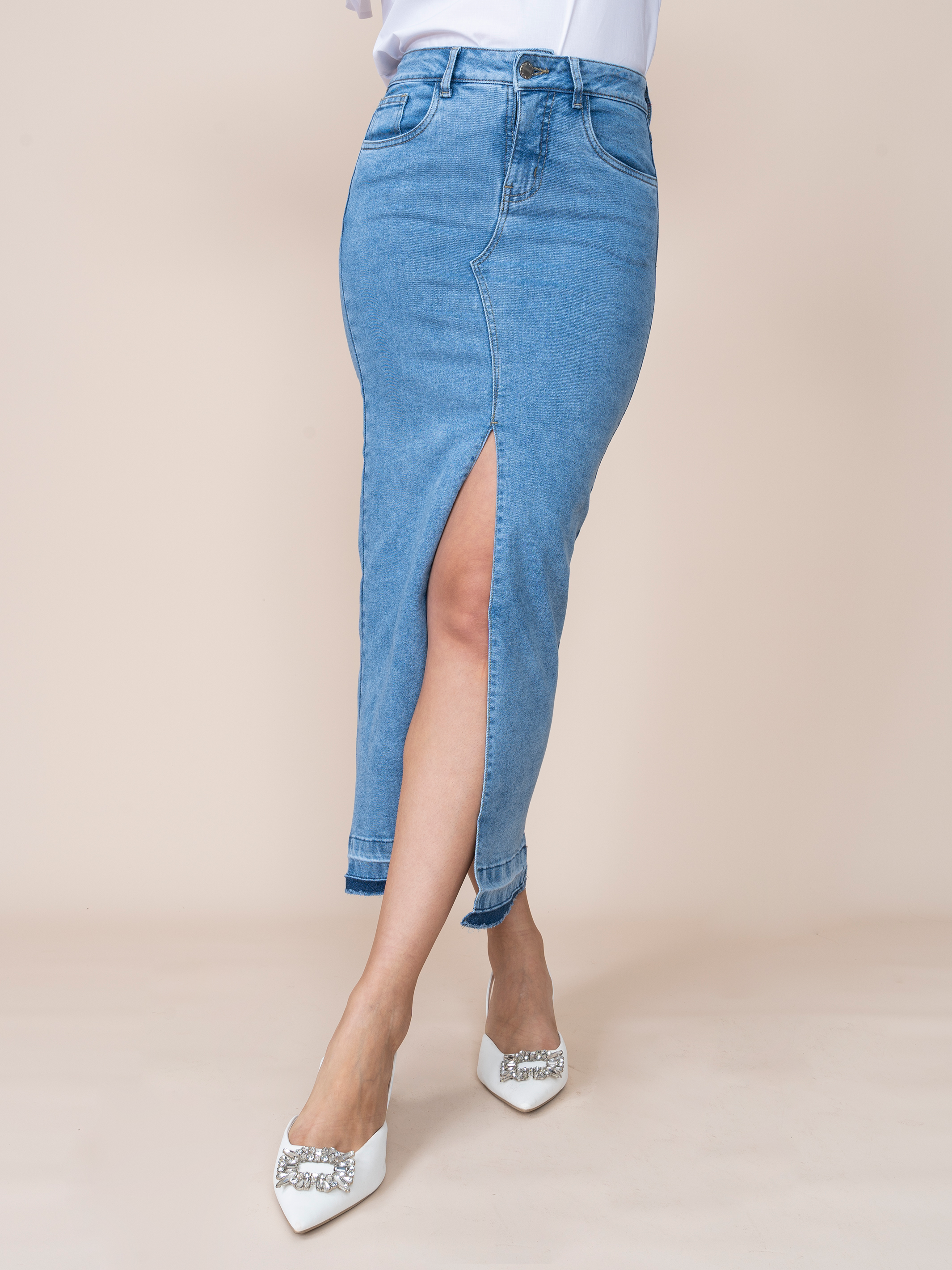 Kathy Denim Skirt