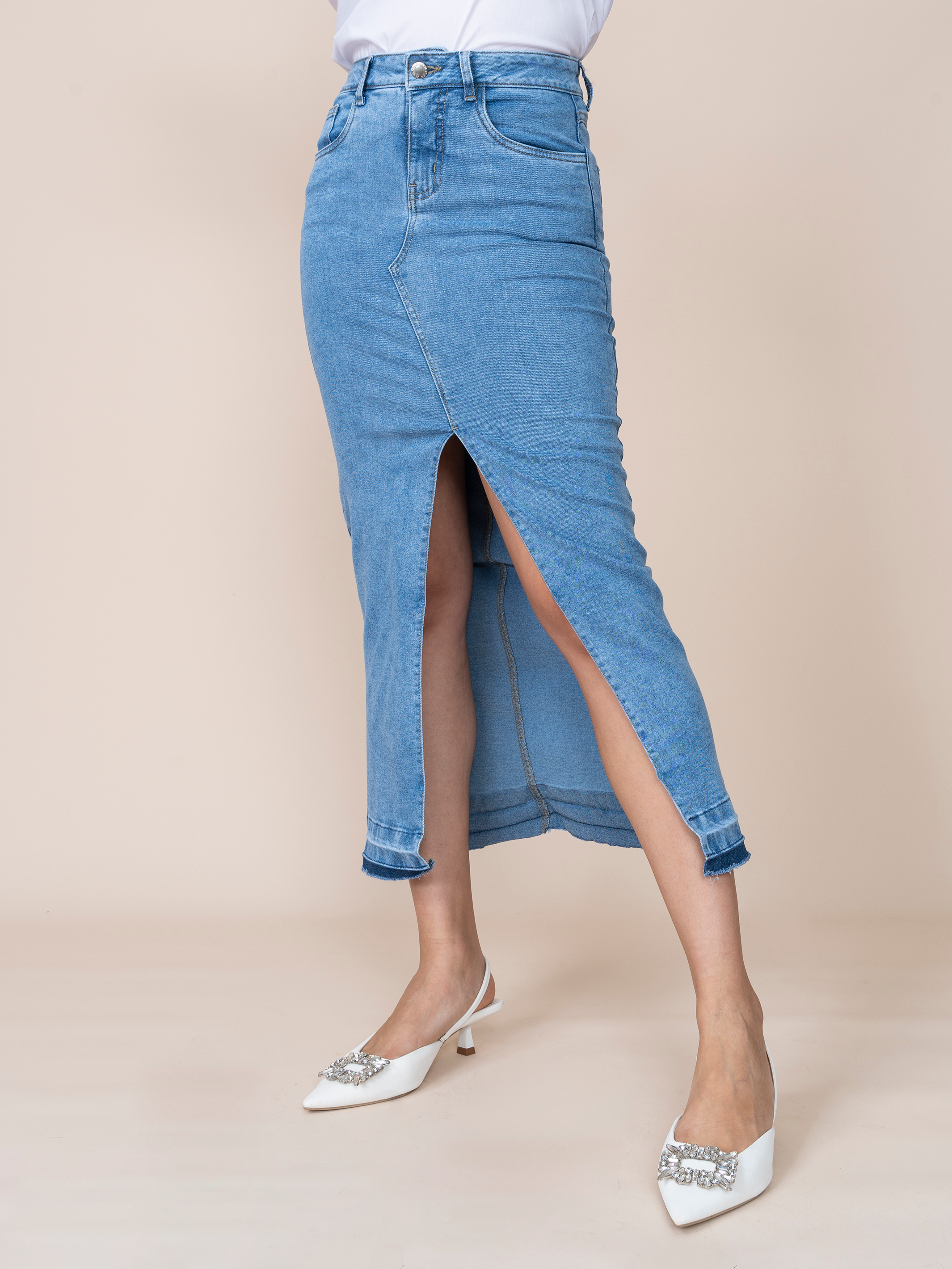 Kathy Denim Skirt