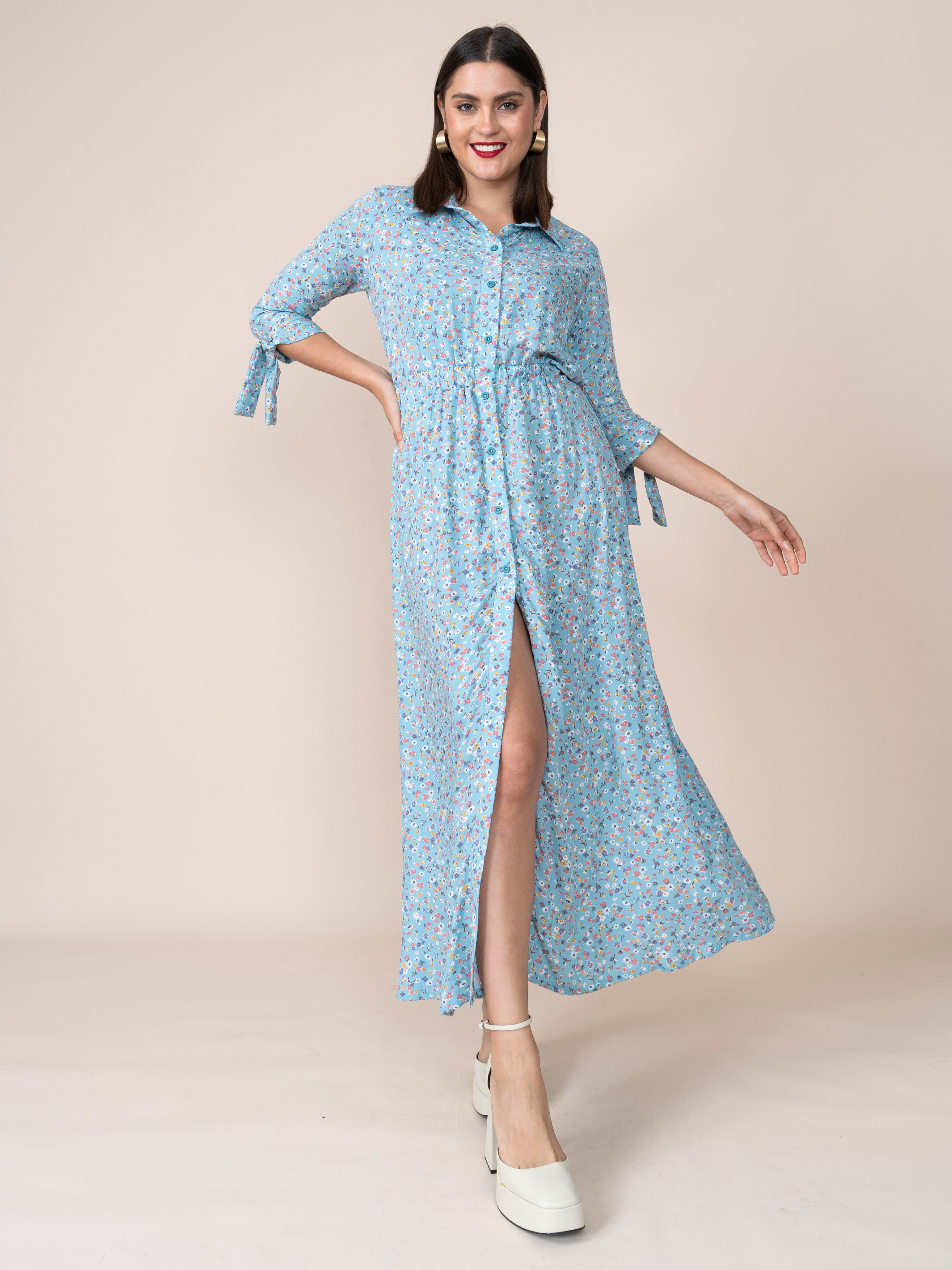 Pilar Printed Dress