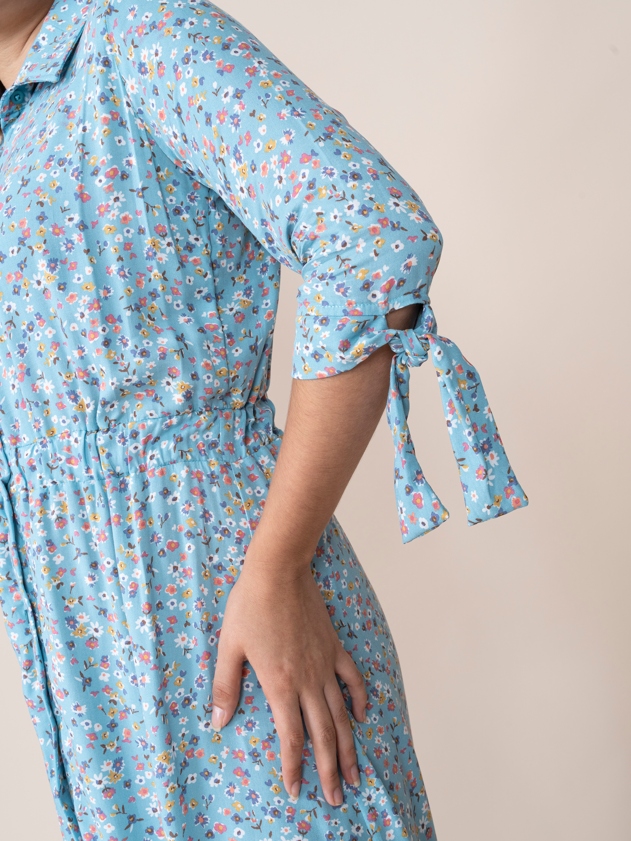 Pilar Printed Dress