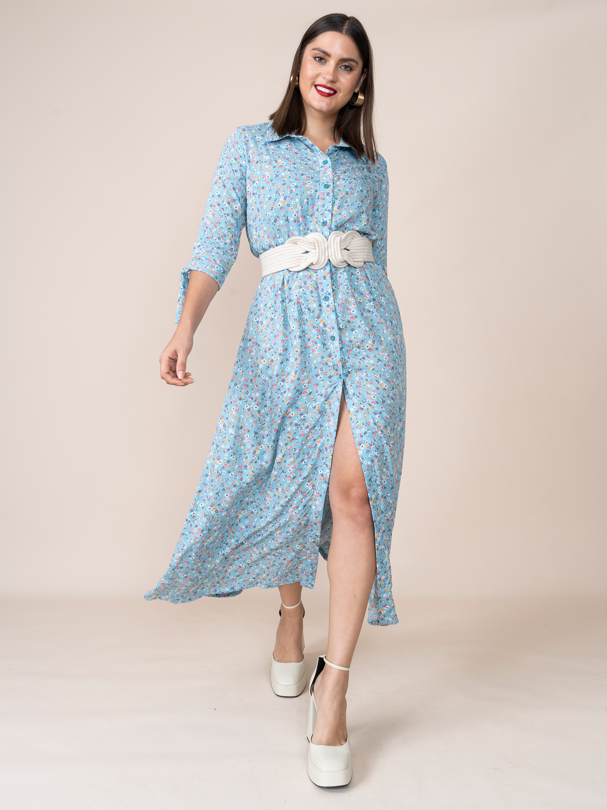 Pilar Printed Dress