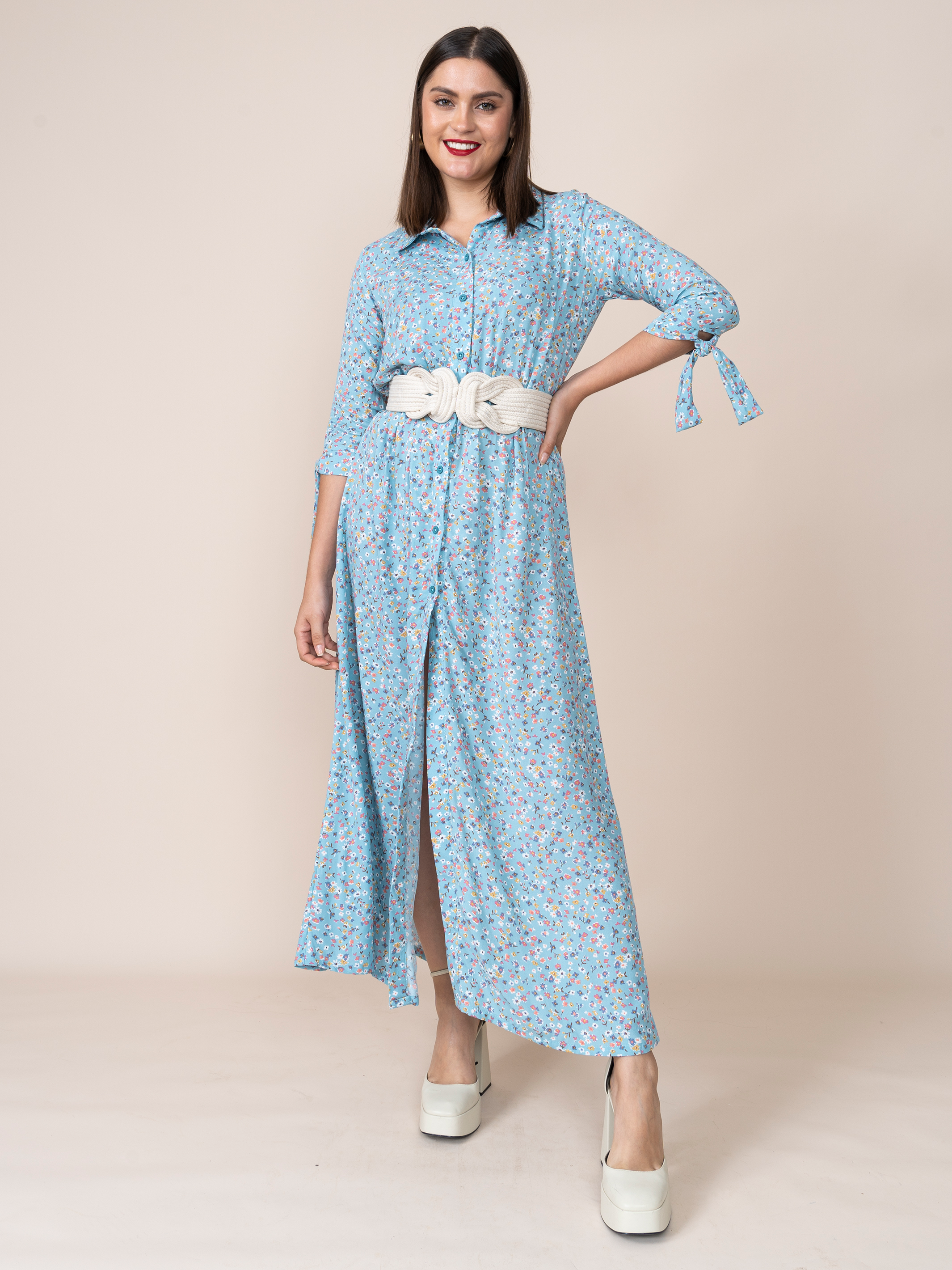 Pilar Printed Dress