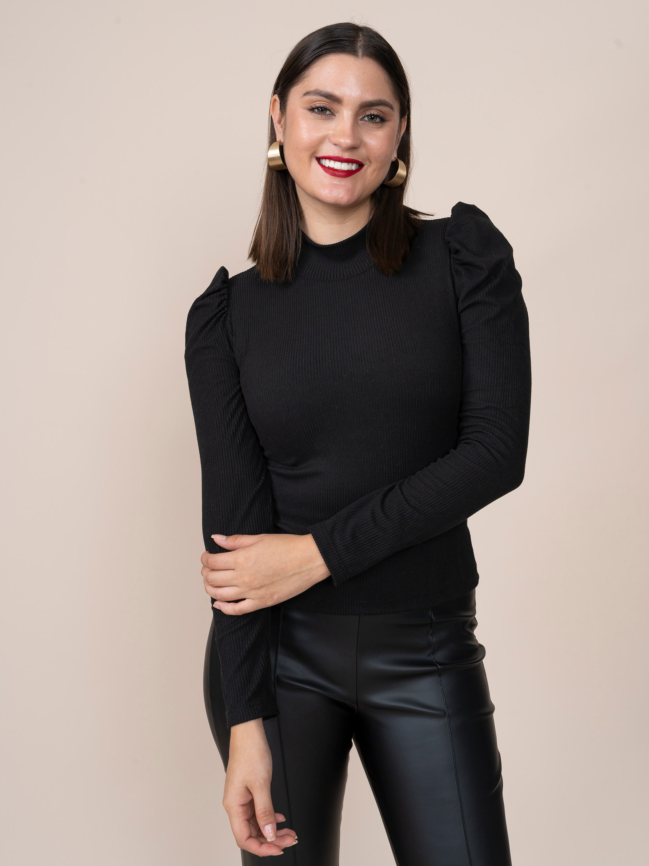 Cafarena Donna Long Sleeve Black
