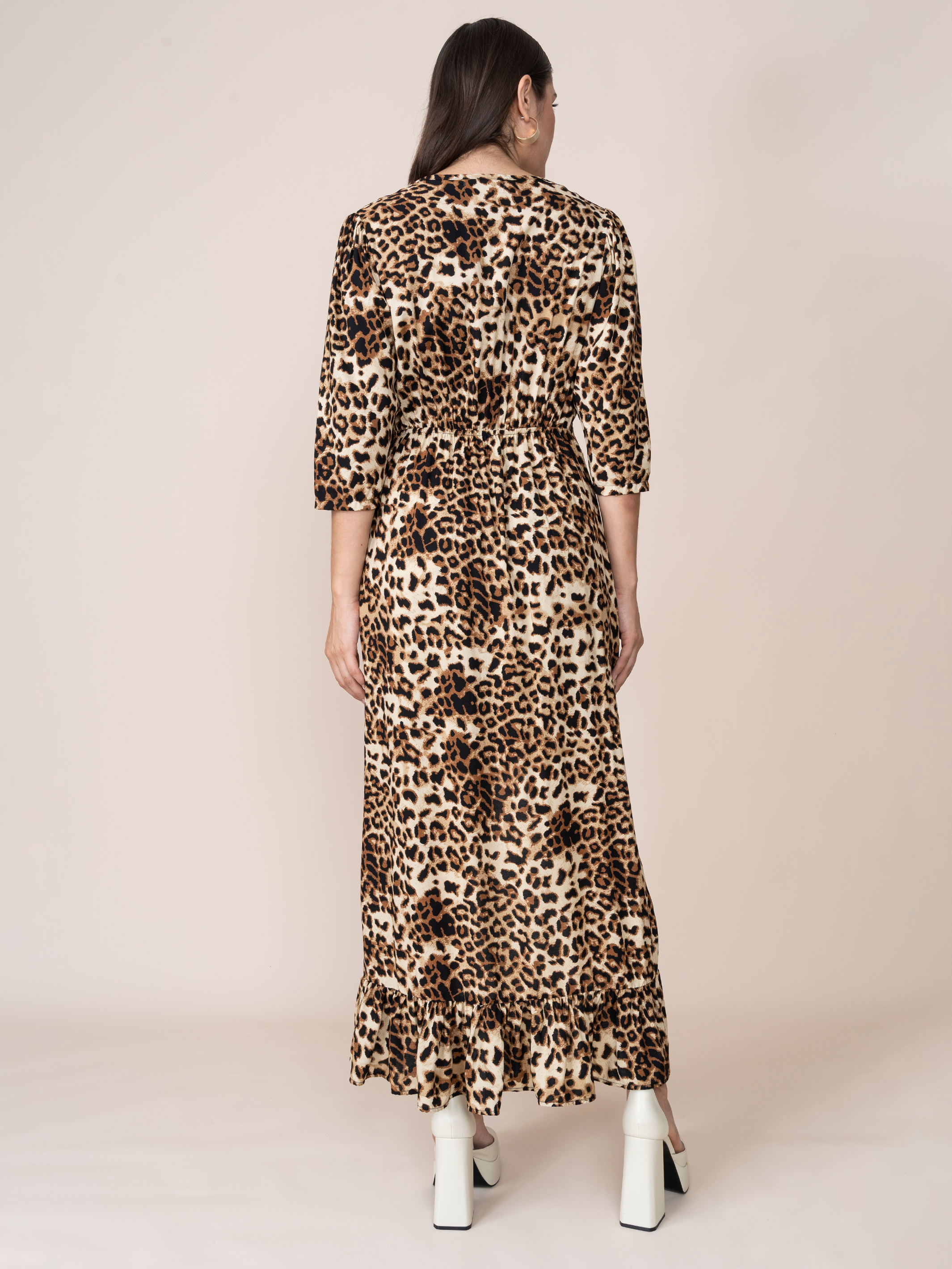Mariella Animal Print Dress