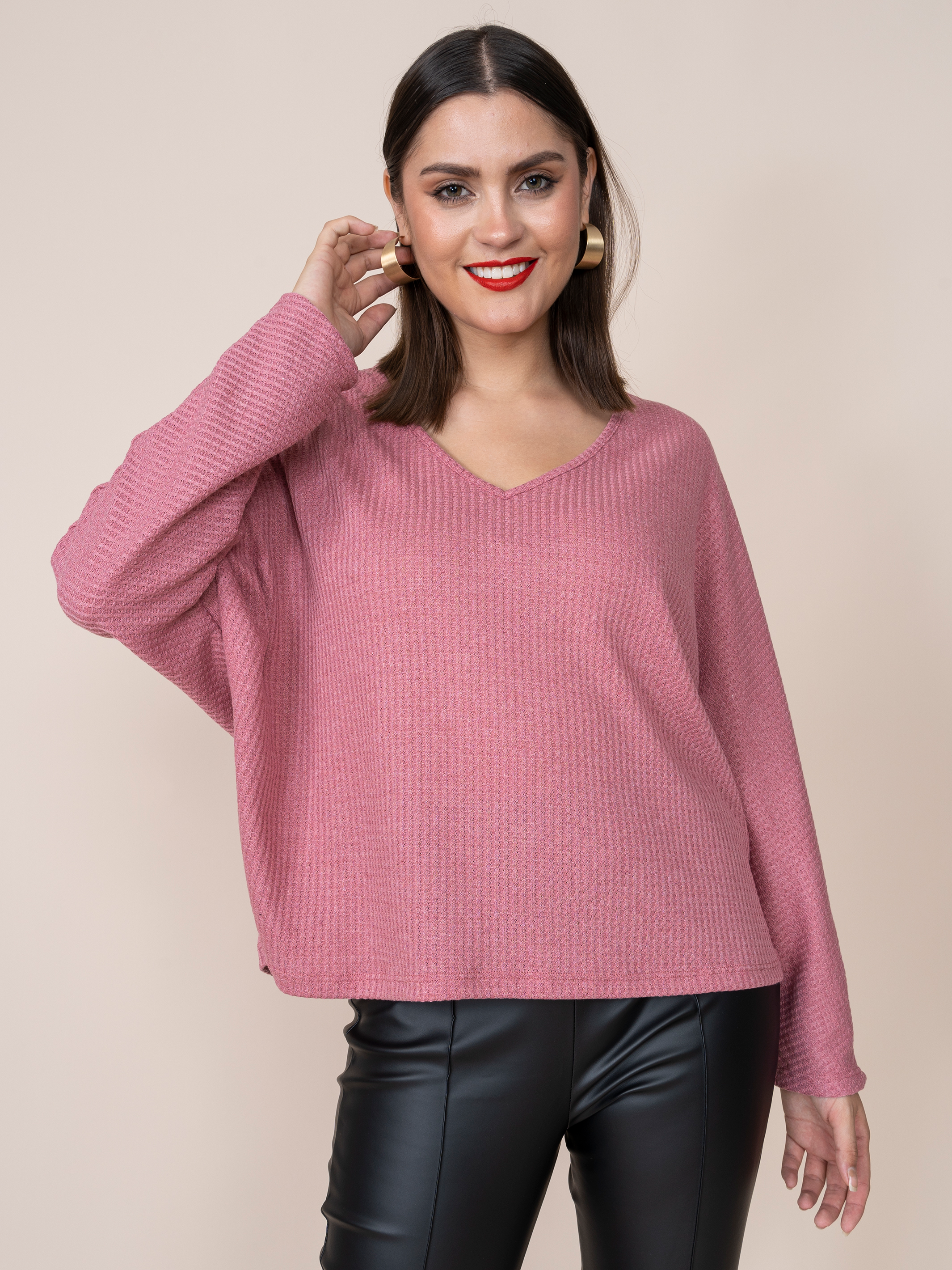 Elena Palo Rosa Sweater