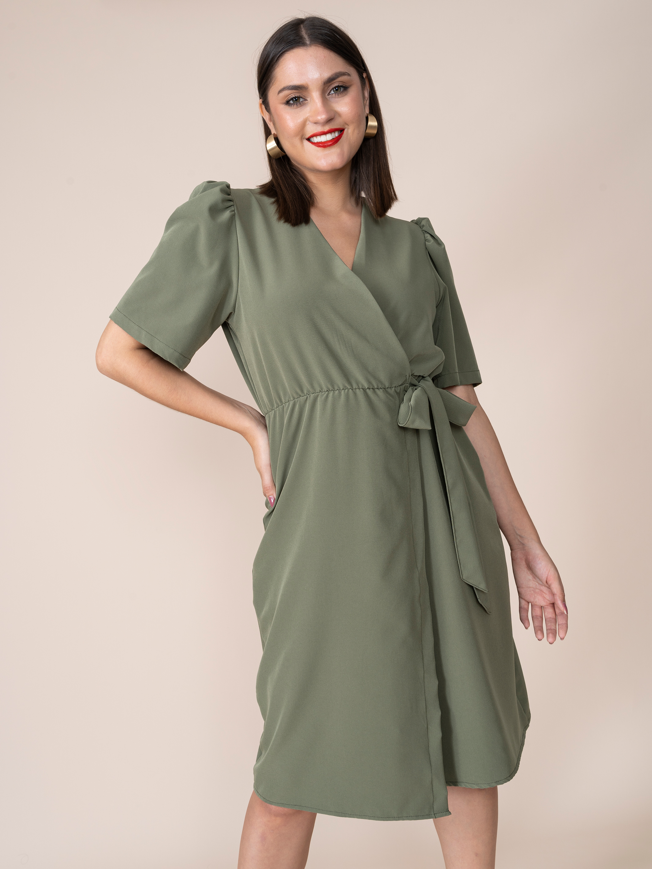 Violetta Green Dress