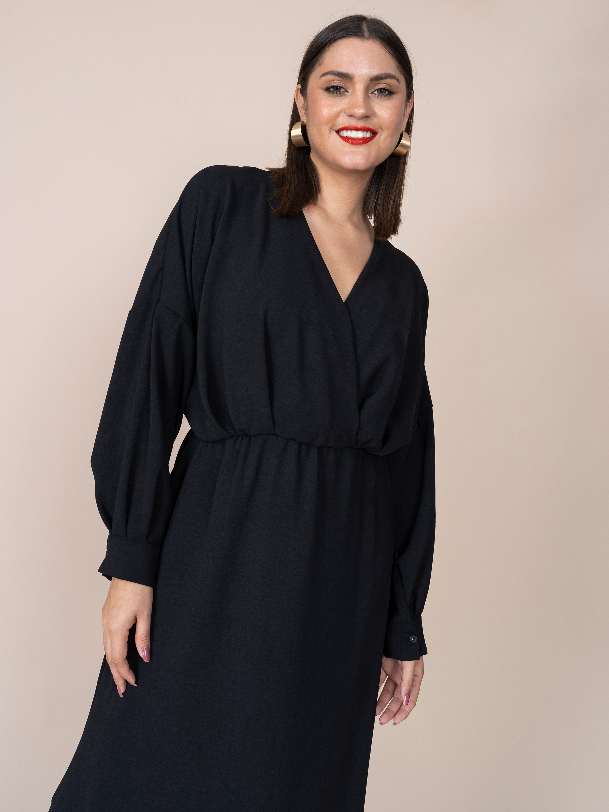 Gloria Black Dress
