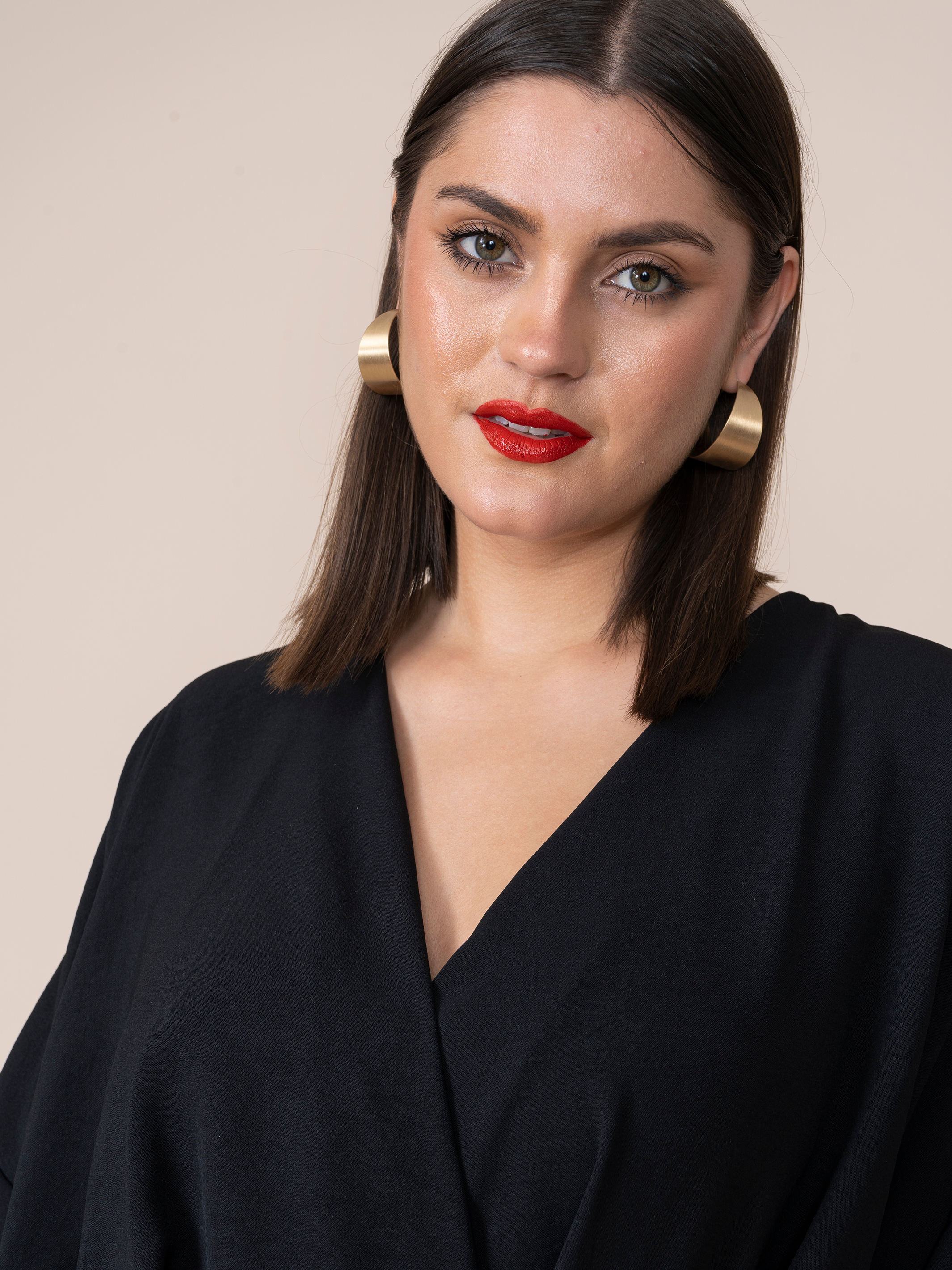 Gloria Black Dress