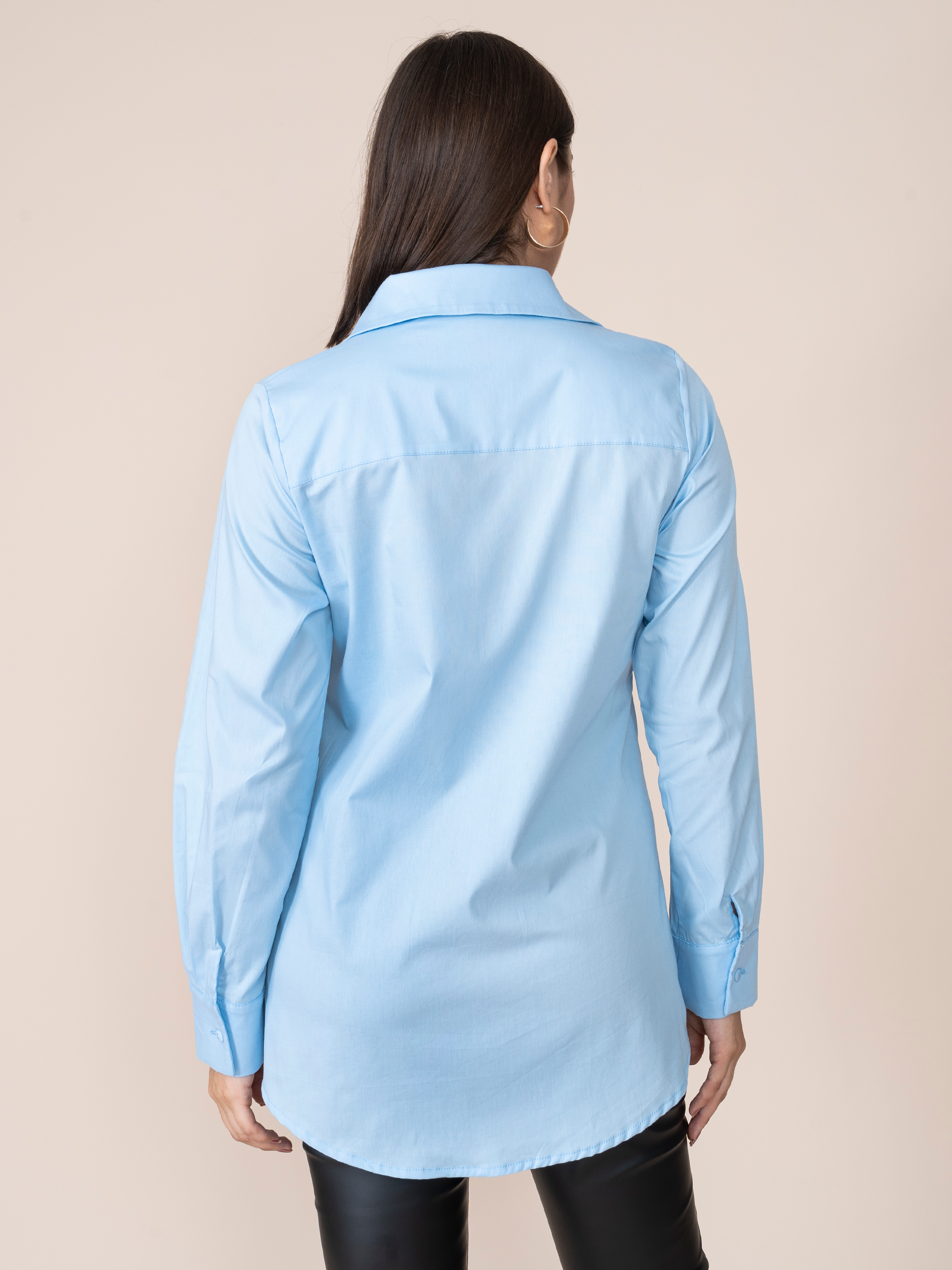 Josefina Light Blue Shirt