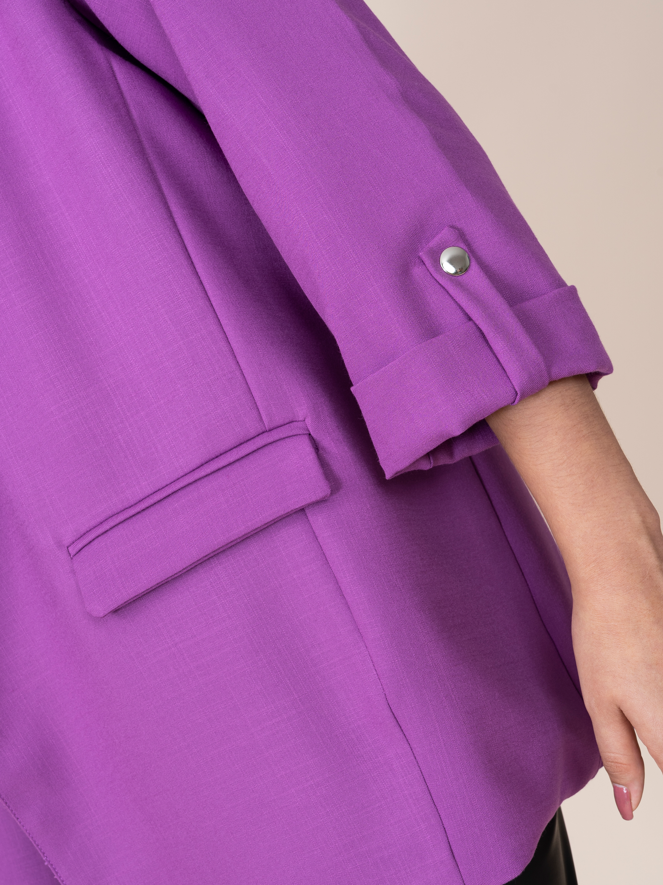 Marianne Purple Blazer