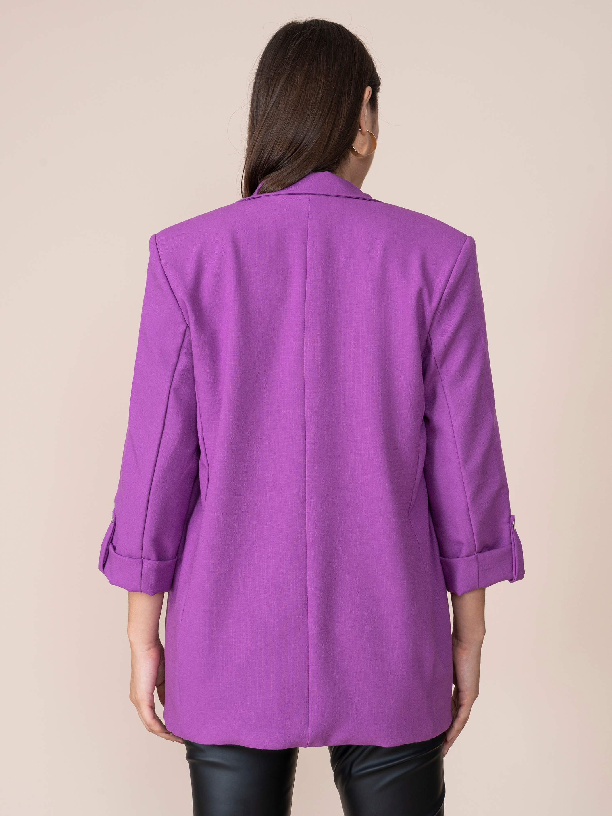 Marianne Purple Blazer