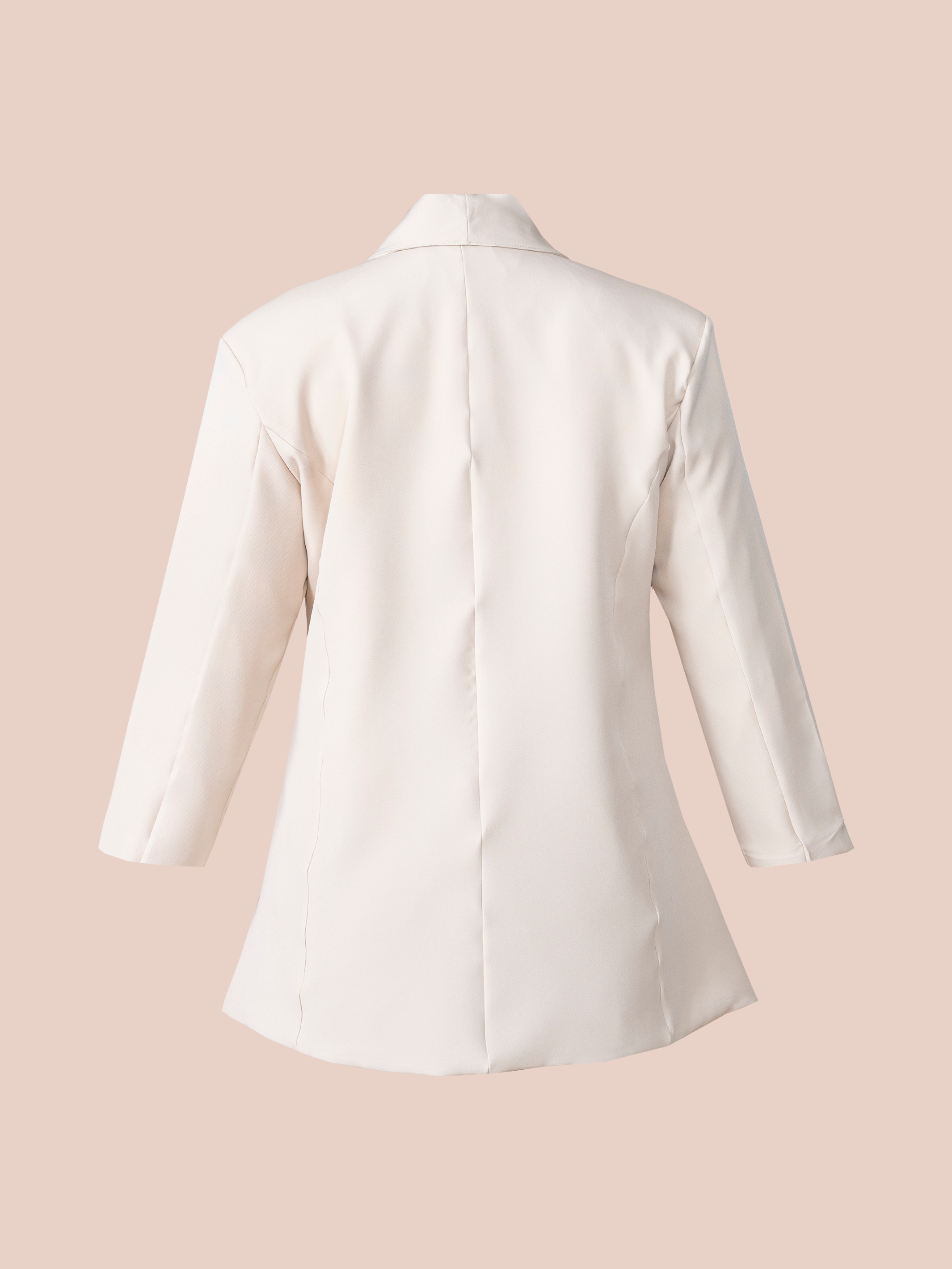 La Matier Beige Blazer