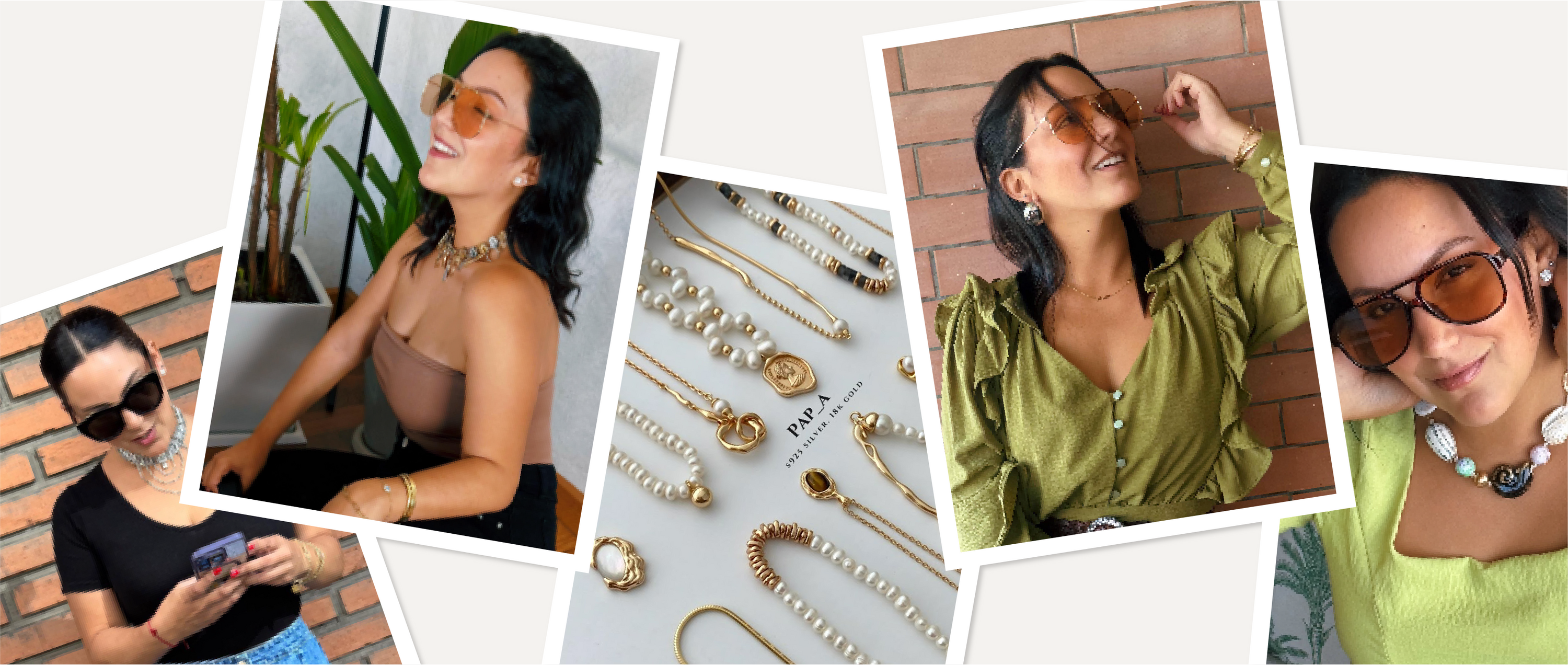 Cómo elegir el tipo de collar perfecto según tu escote