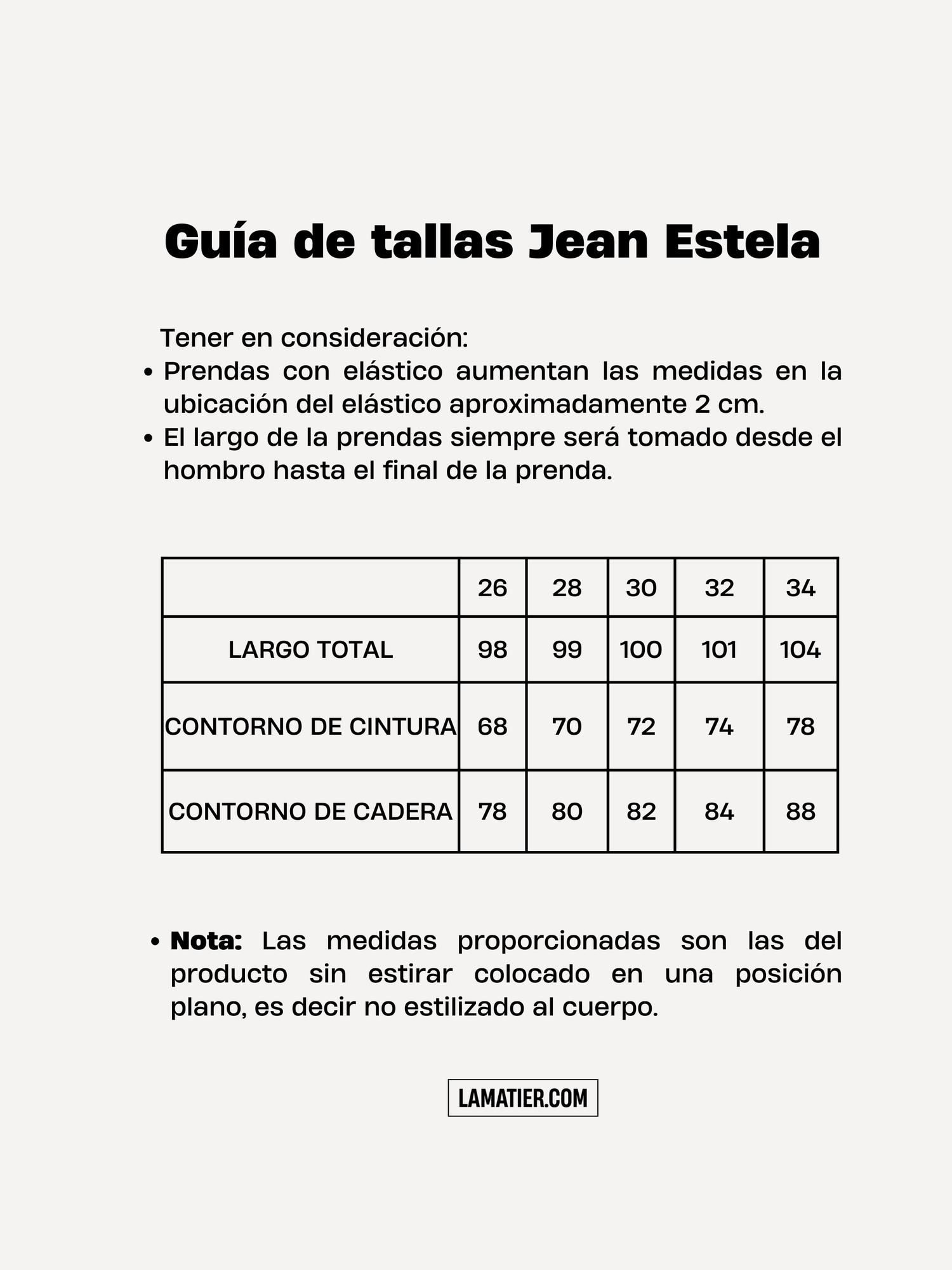 Jean Denim Estela