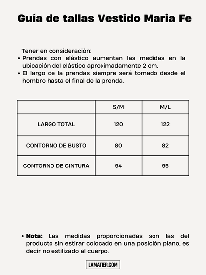 Vestido María Fe Navy