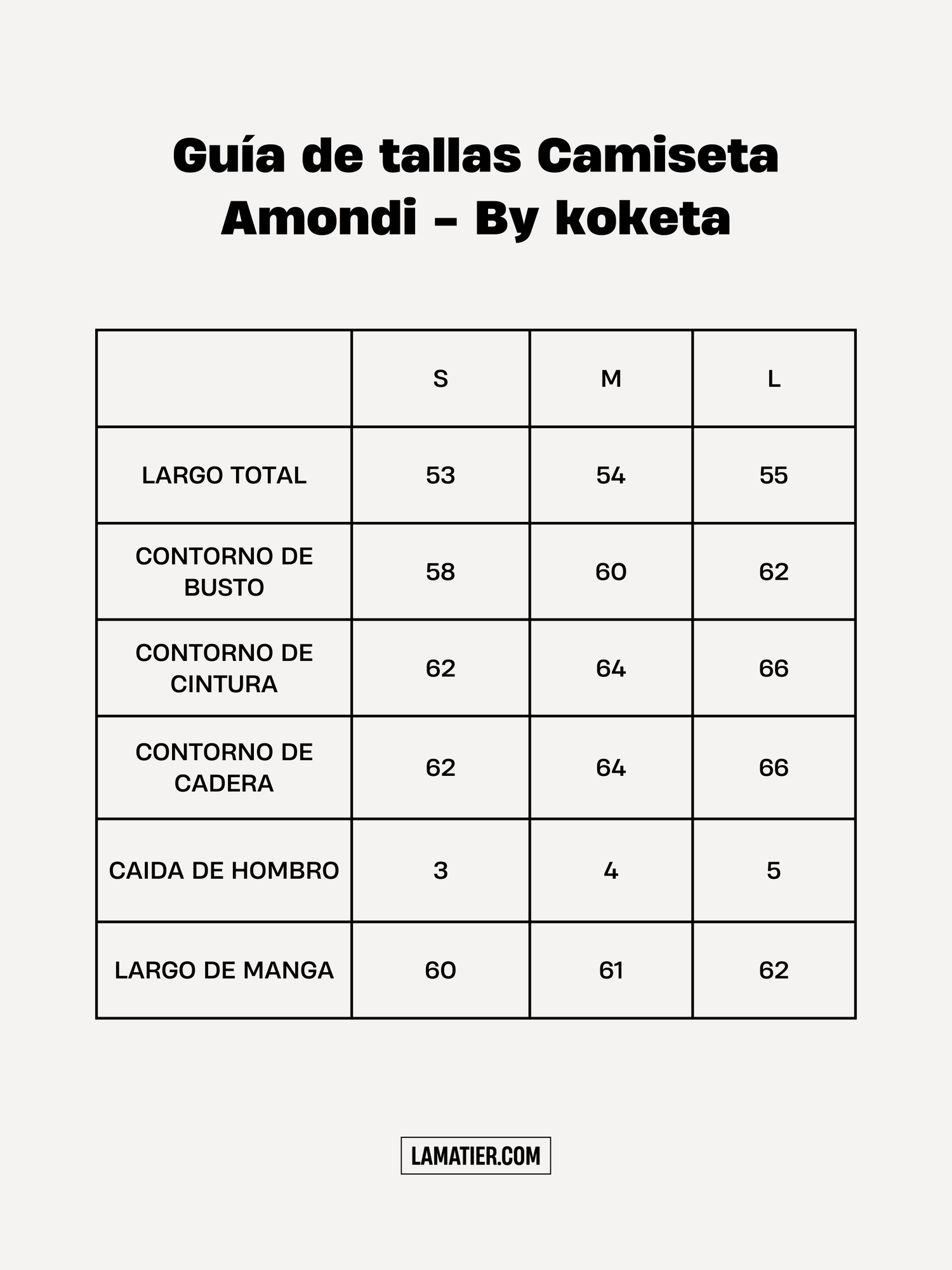 Camiseta  Amondi  Ecru  - Koketa