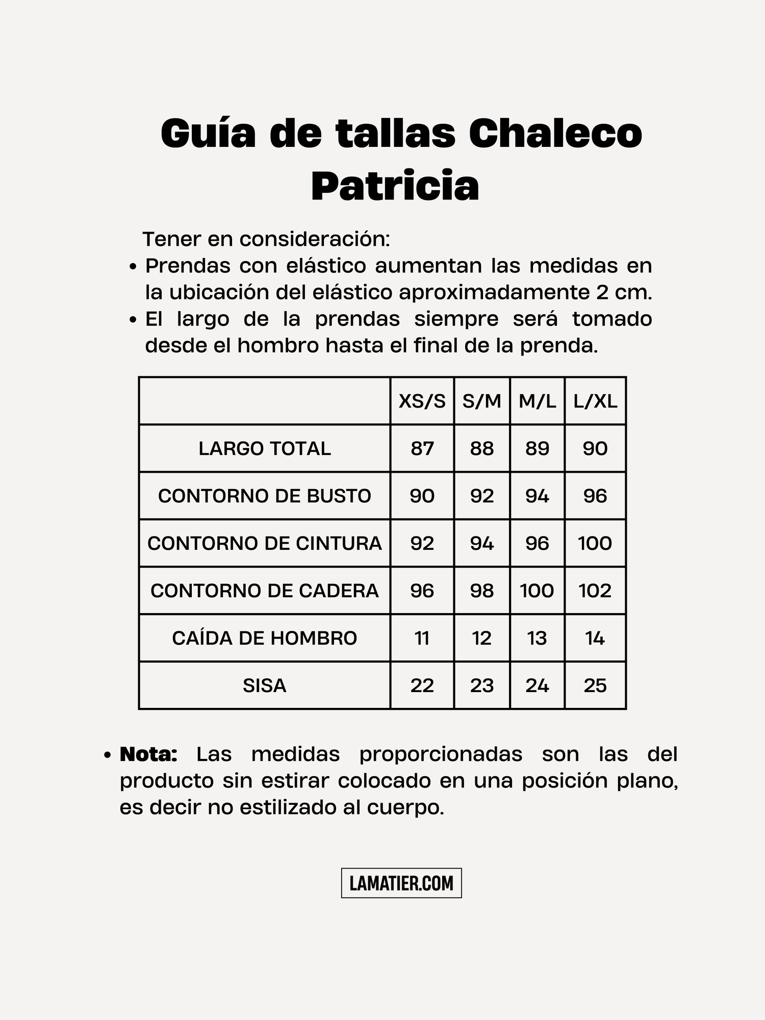 Chaleco Patricia  Negro 2.0