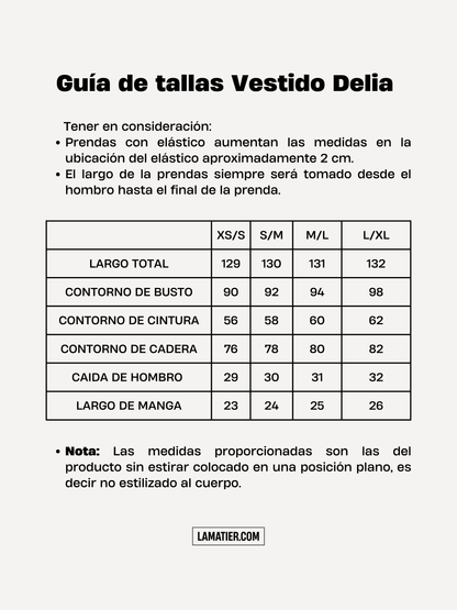 Vestido Largo Delia Guinda