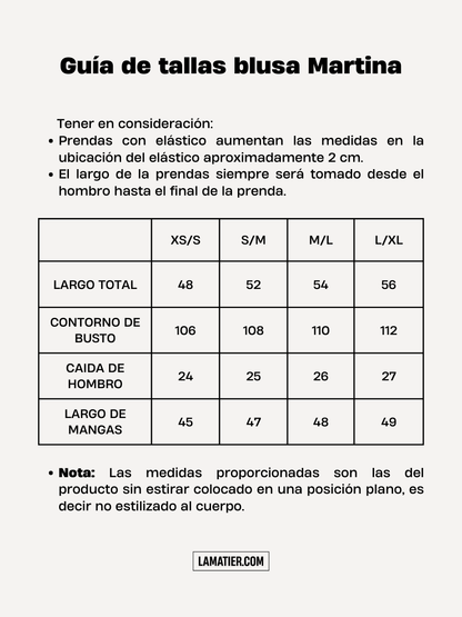 Blusa Martina Blanca