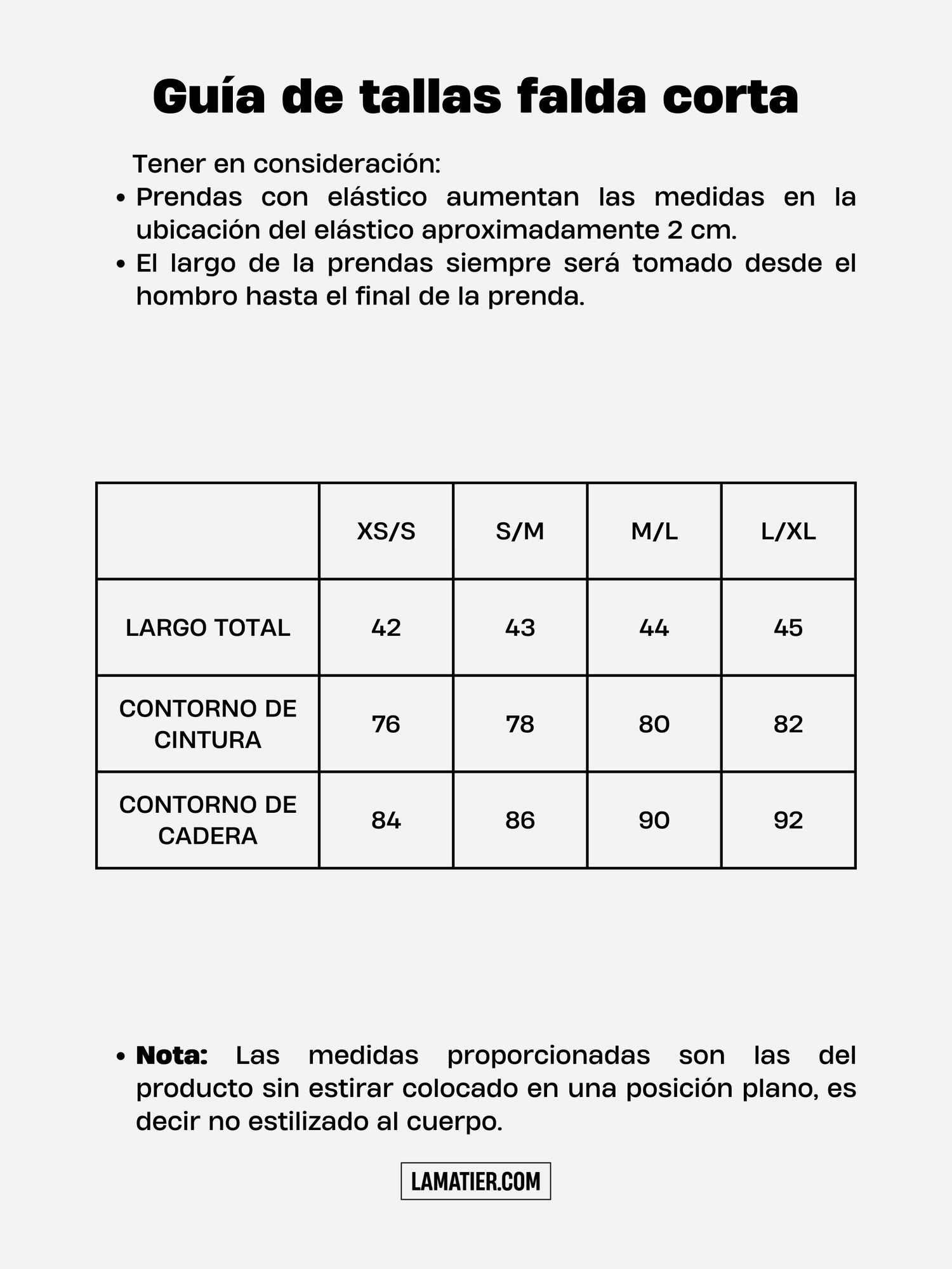 Falda Corta de Cierre Negra