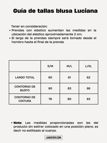 Blusa Luciana Blanco