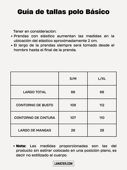 Polo Básico More Amore