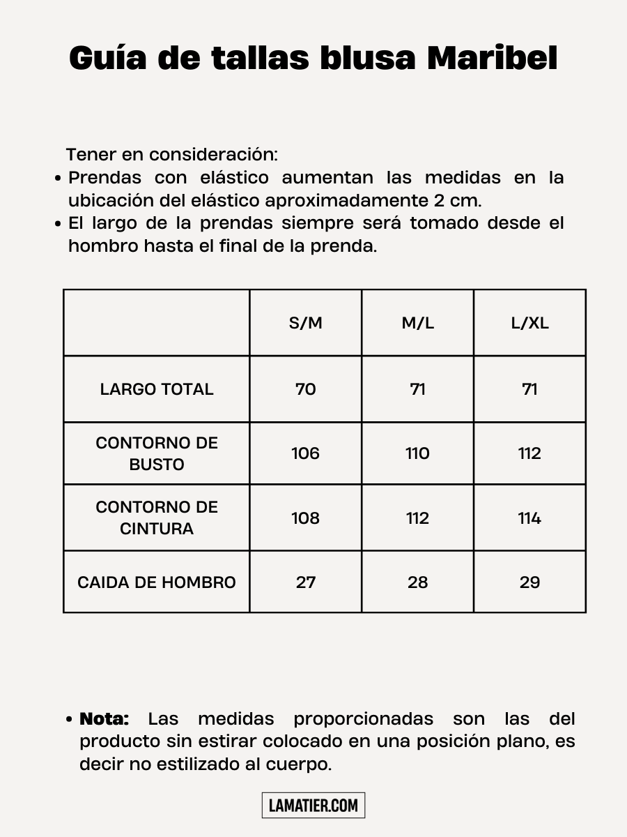 Blusa Maribel Rayas Beige