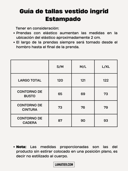 Vestido Íngrid Estampado