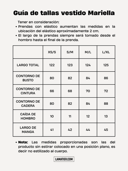 Vestido Mariella Azul