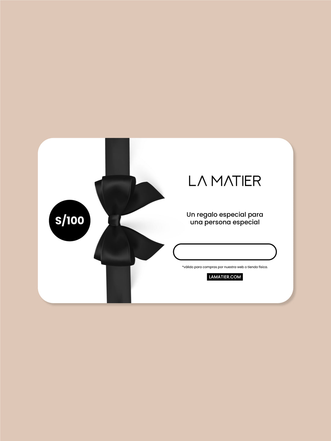 Gift Card La Matier