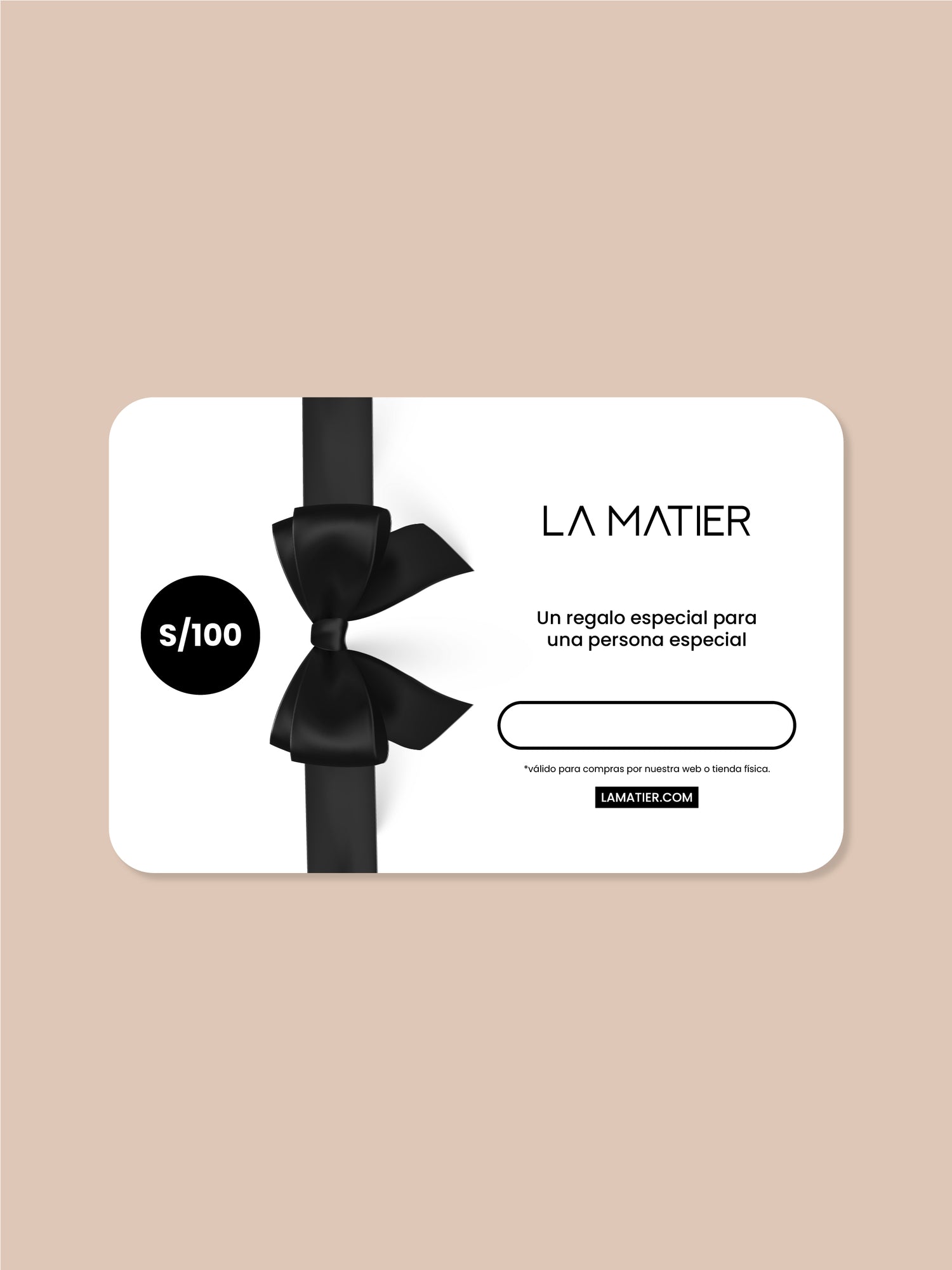 Gift Card La Matier
