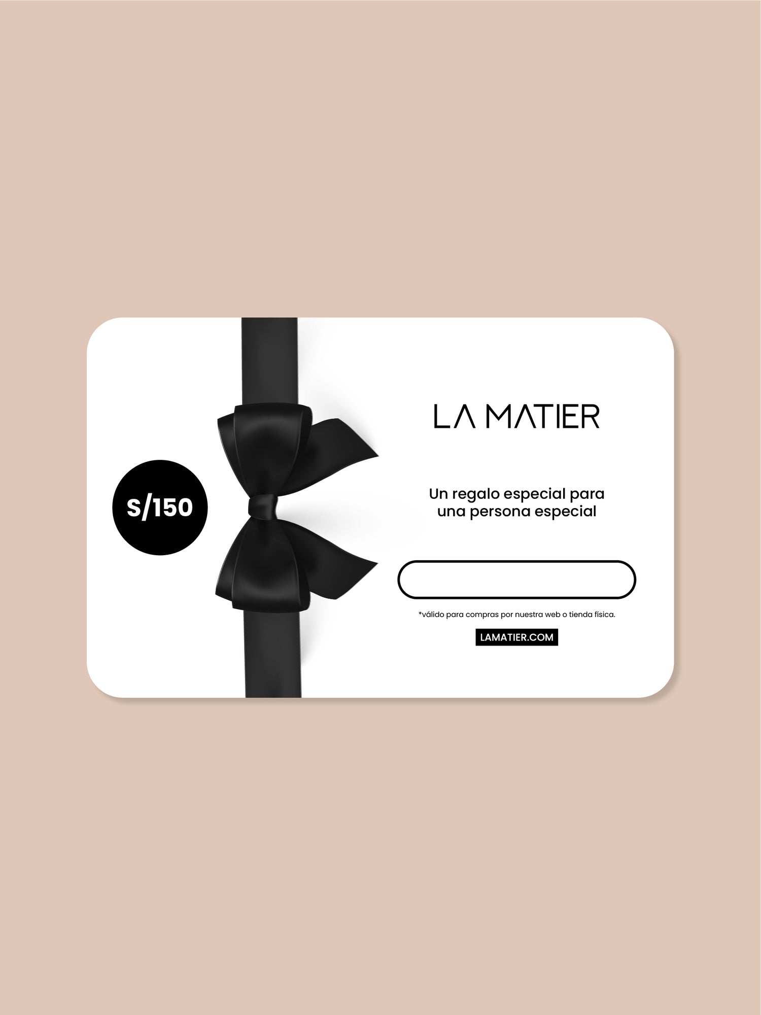 Gift Card La Matier
