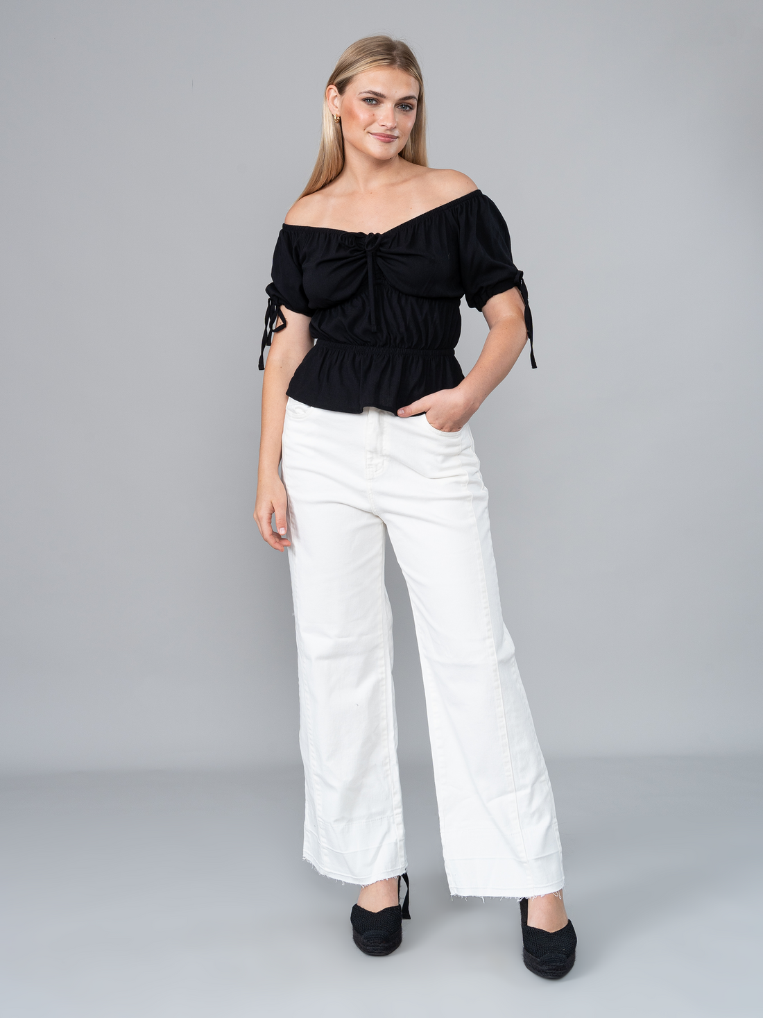 Blusa de Lino Samy Negro