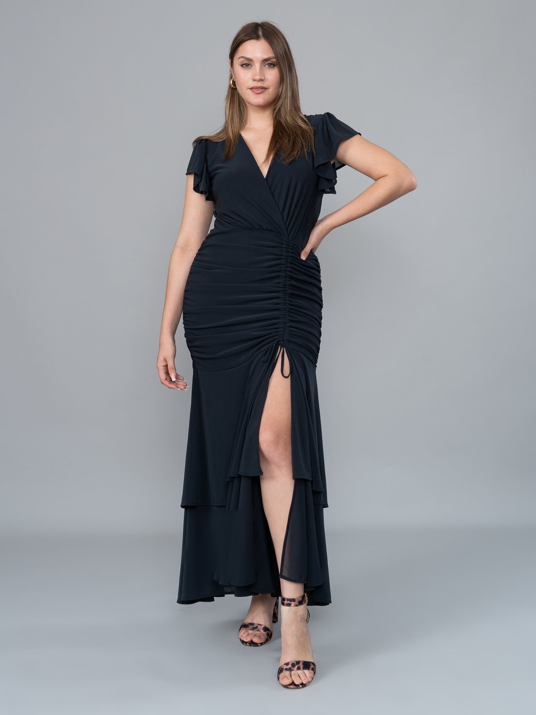 Vestido Isabella Negro en Tul