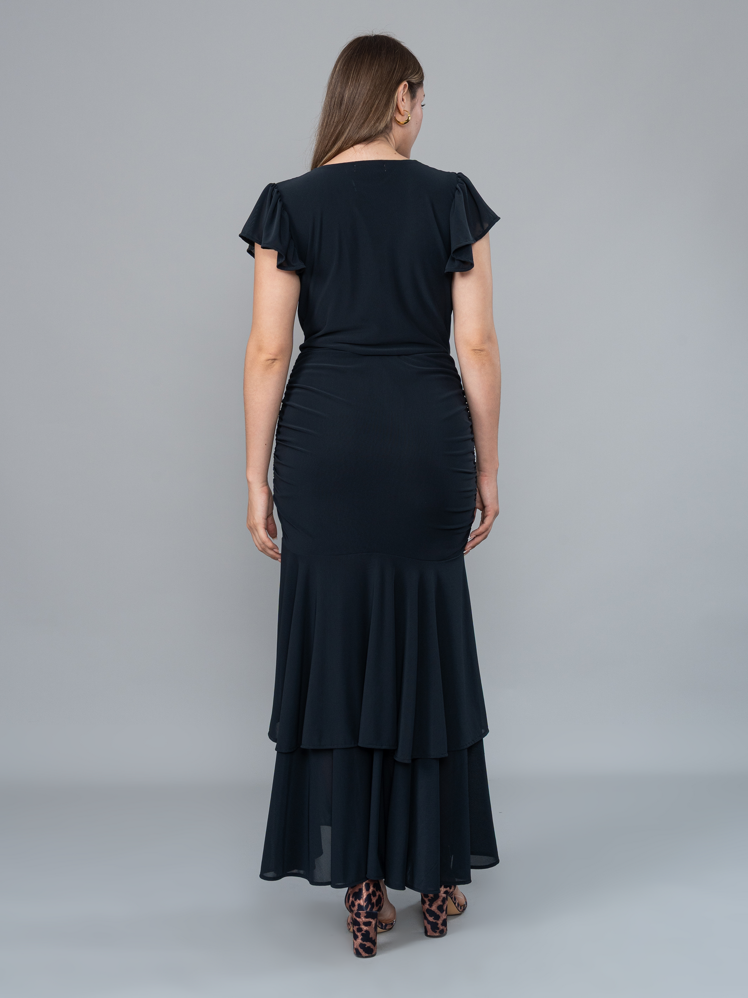 Vestido Isabella Negro en Tul