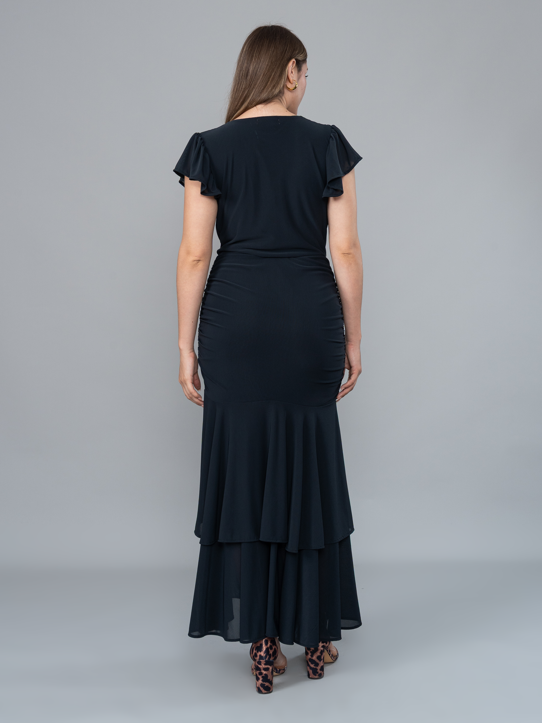 Vestido Isabella Negro en Tul