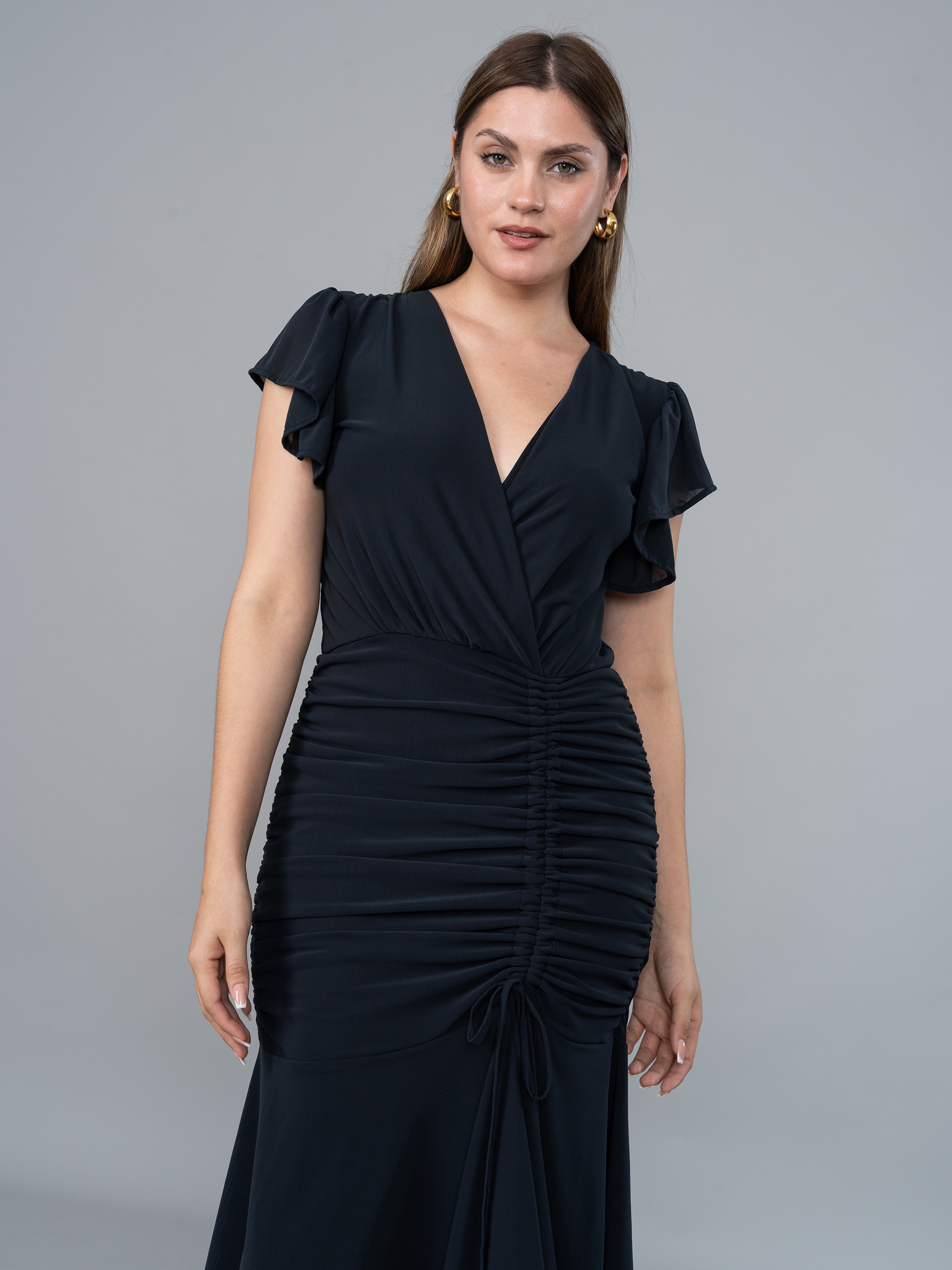 Vestido Isabella Negro en Tul