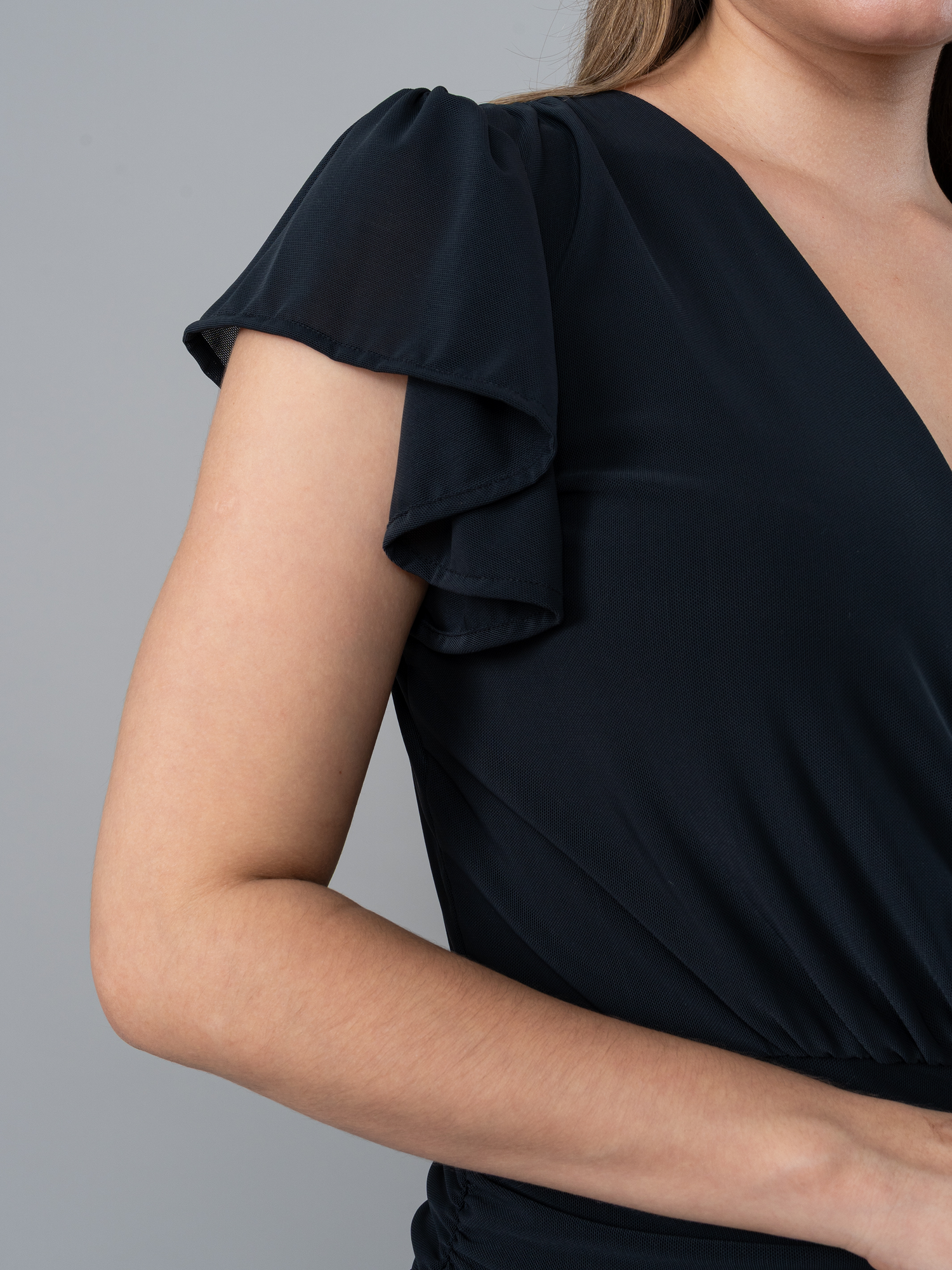 Vestido Isabella Negro en Tul