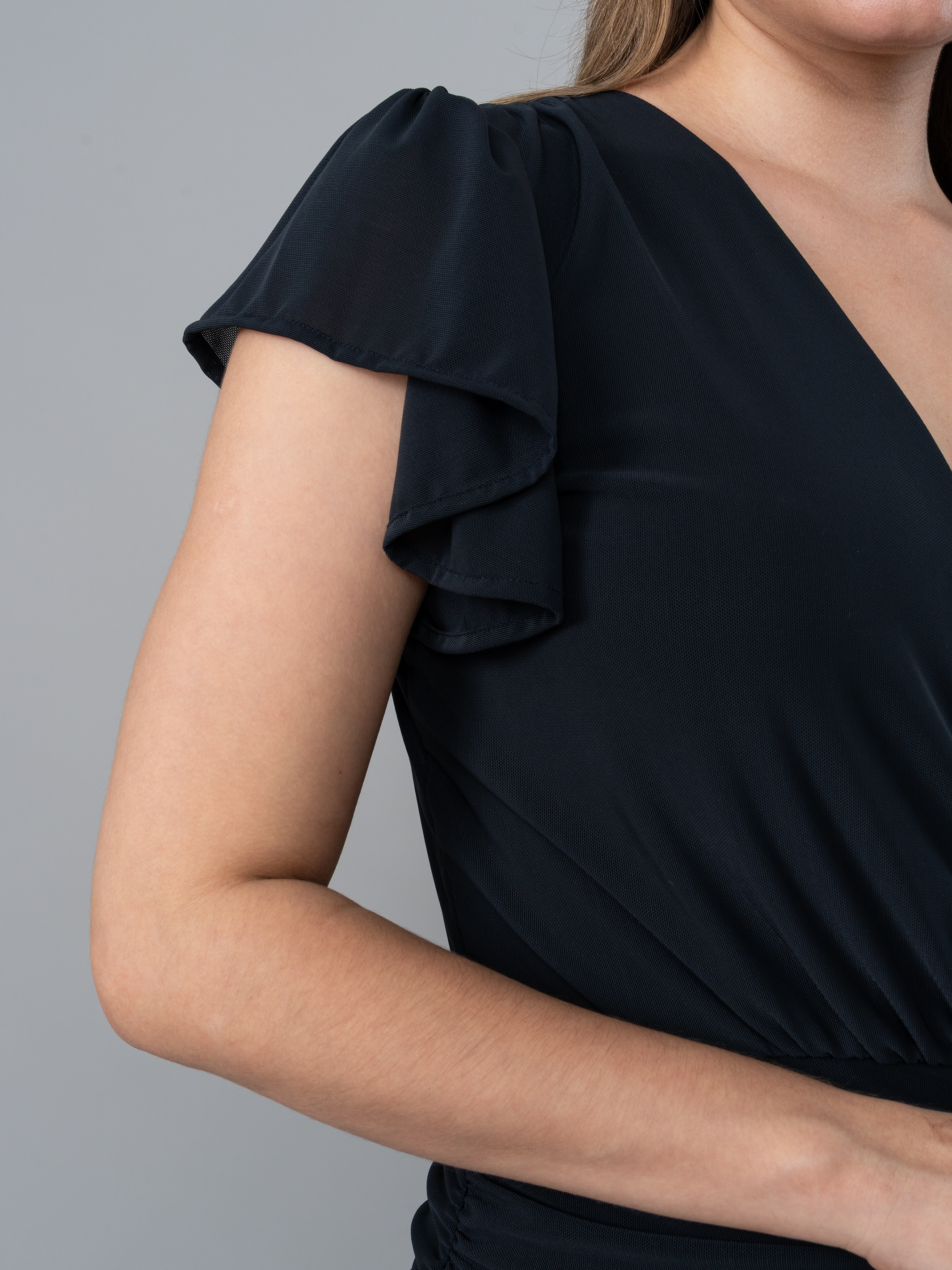 Vestido Isabella Negro en Tul