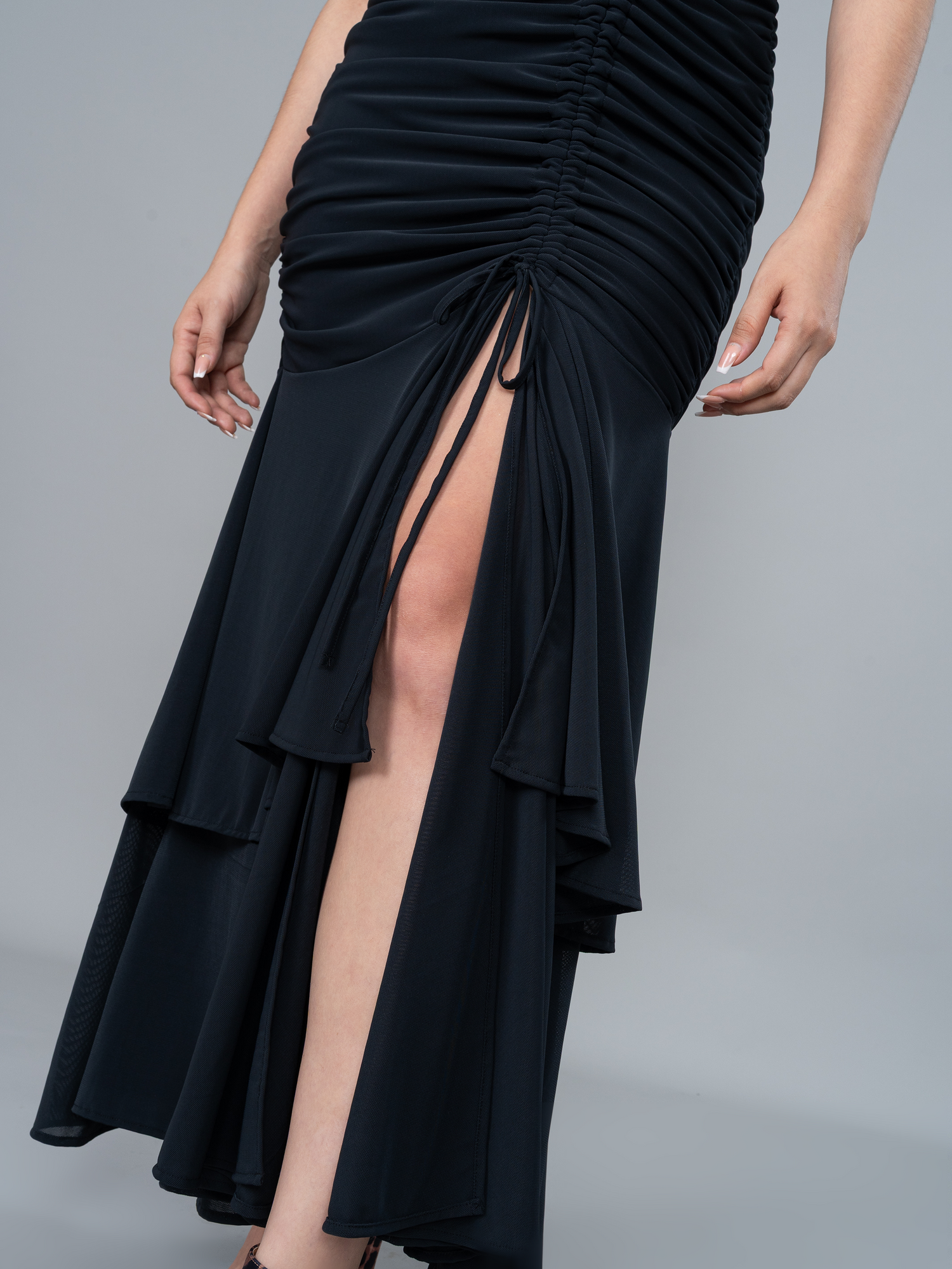 Vestido Isabella Negro en Tul