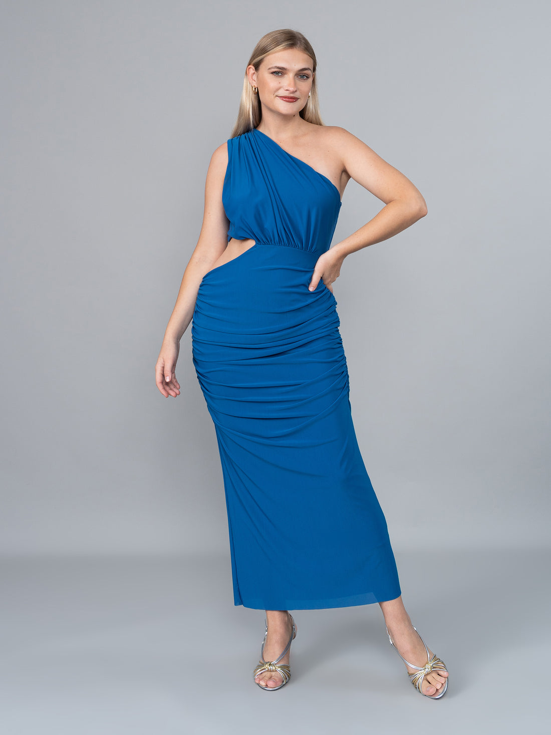 Vestido Sienna  Azul en Tul