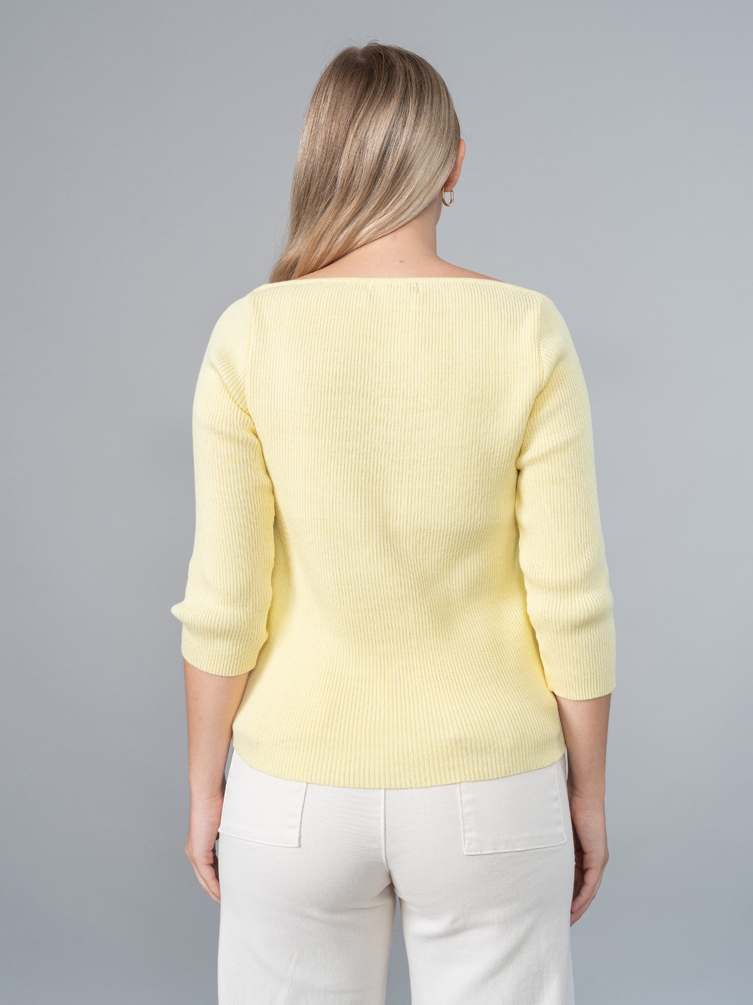 Polo Tejido Mia Amarillo