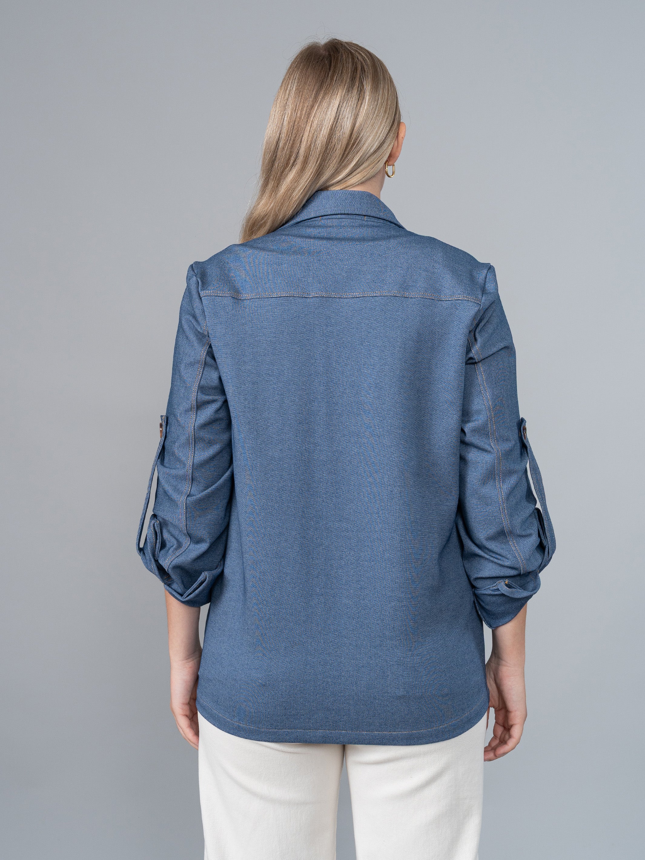 Saco Luciana Look Denim