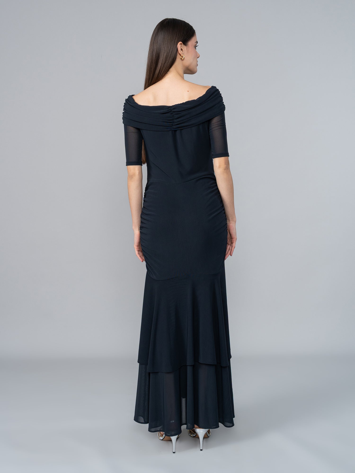 Vestido July Negro en Tul