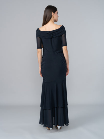 Vestido July Negro en Tul
